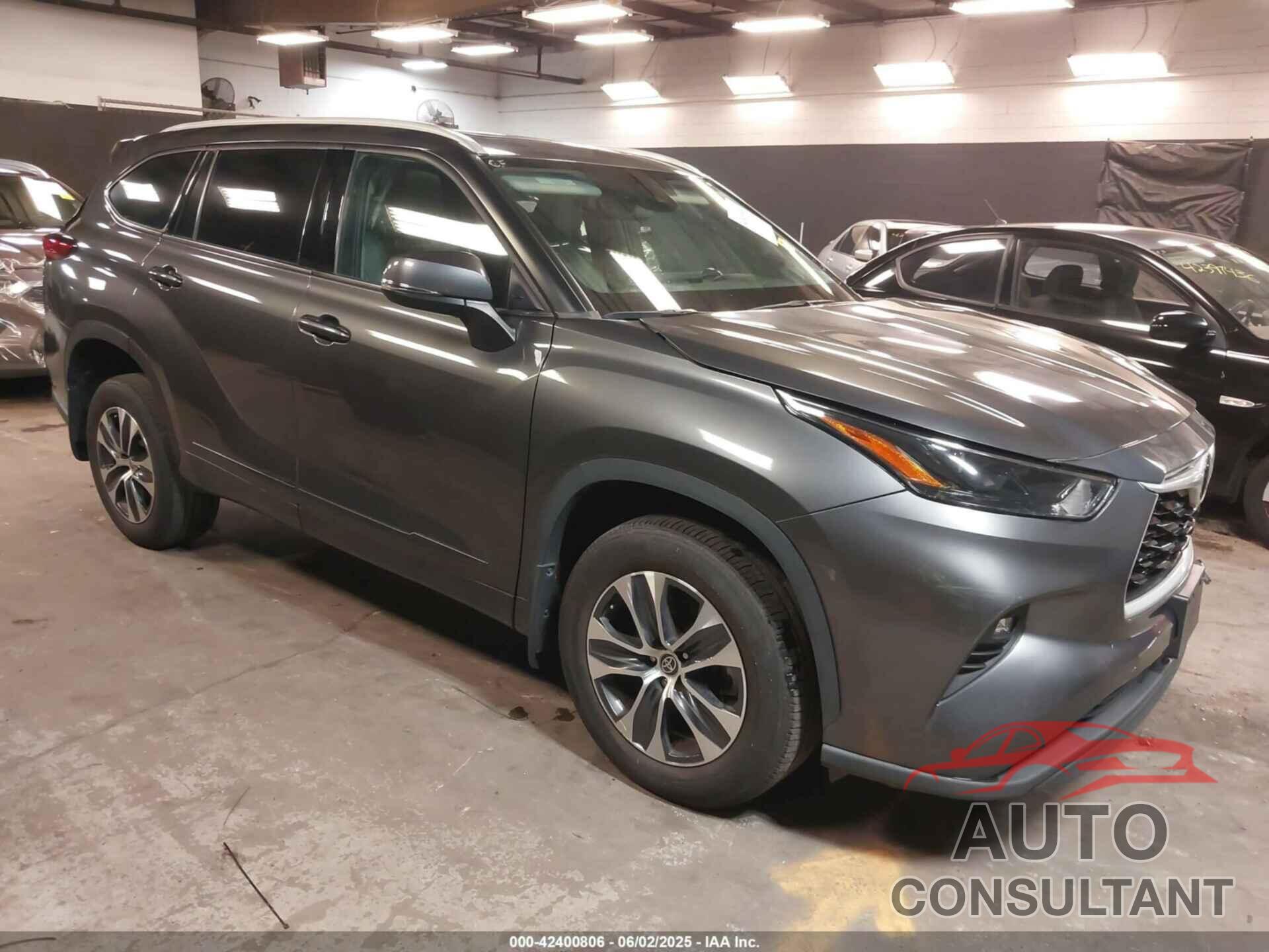 TOYOTA HIGHLANDER 2022 - 5TDGZRBHXNS192494
