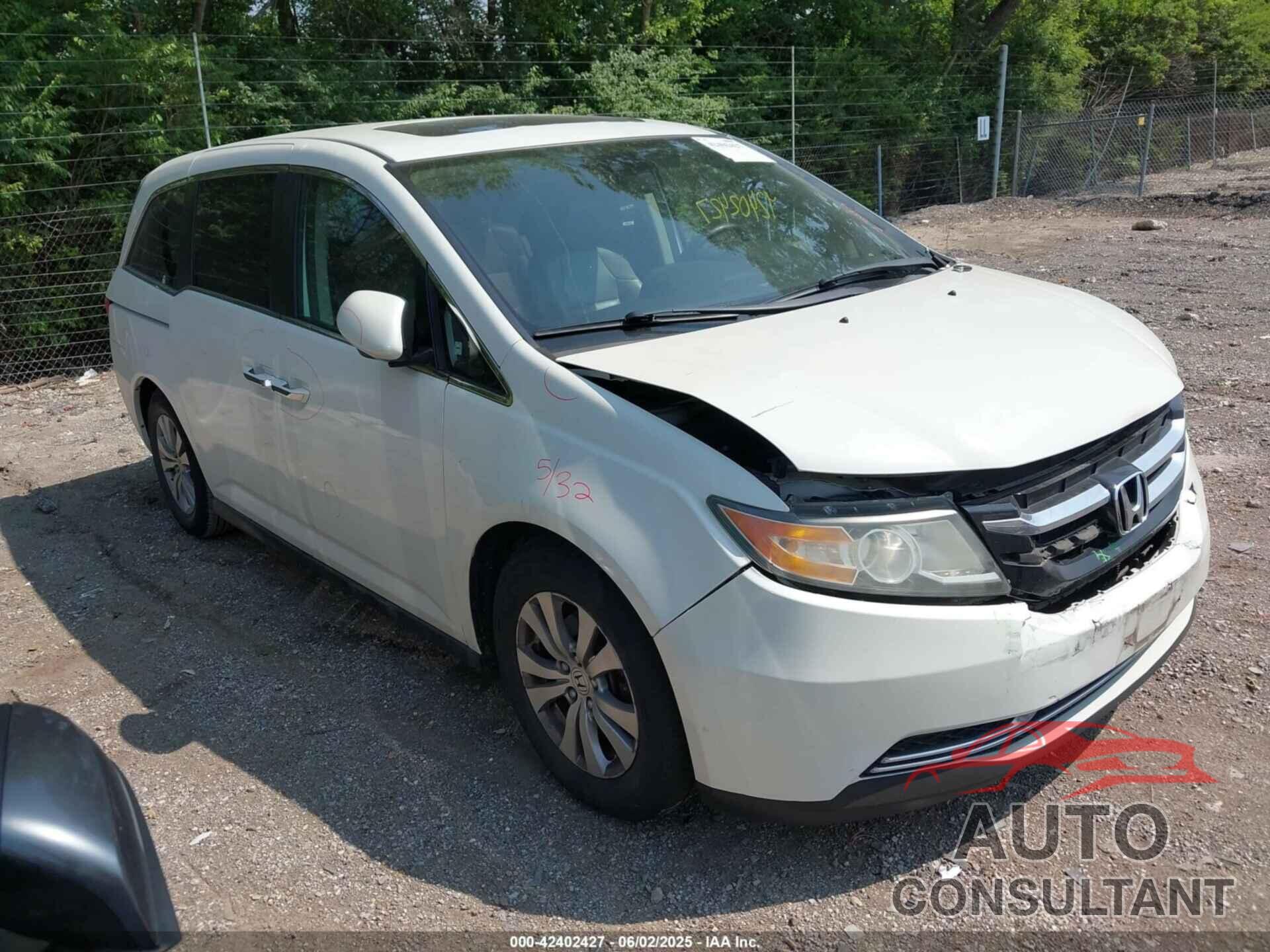 HONDA ODYSSEY 2014 - 5FNRL5H63EB131596