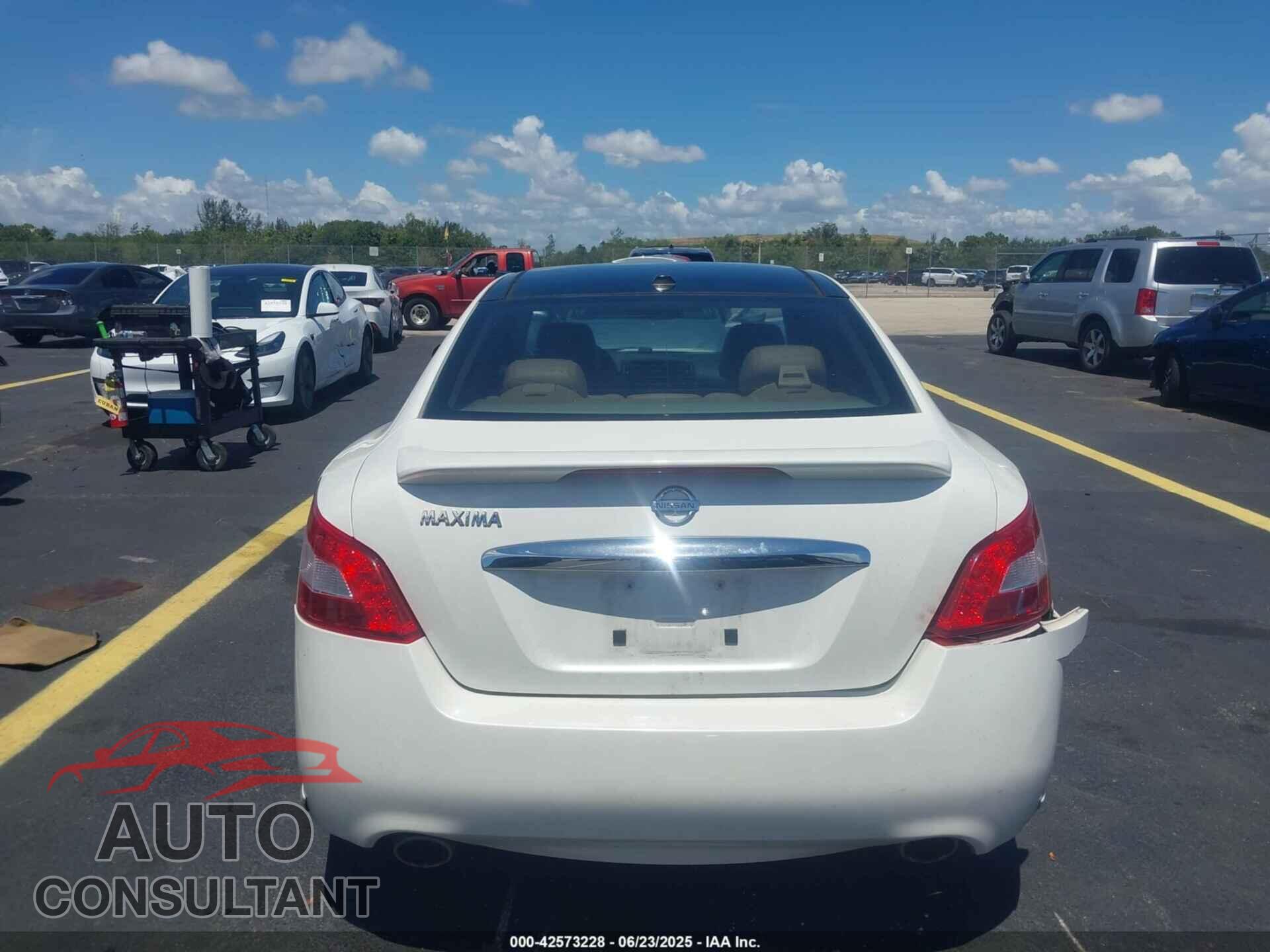 NISSAN MAXIMA 2011 - 1N4AA5AP8BC862013