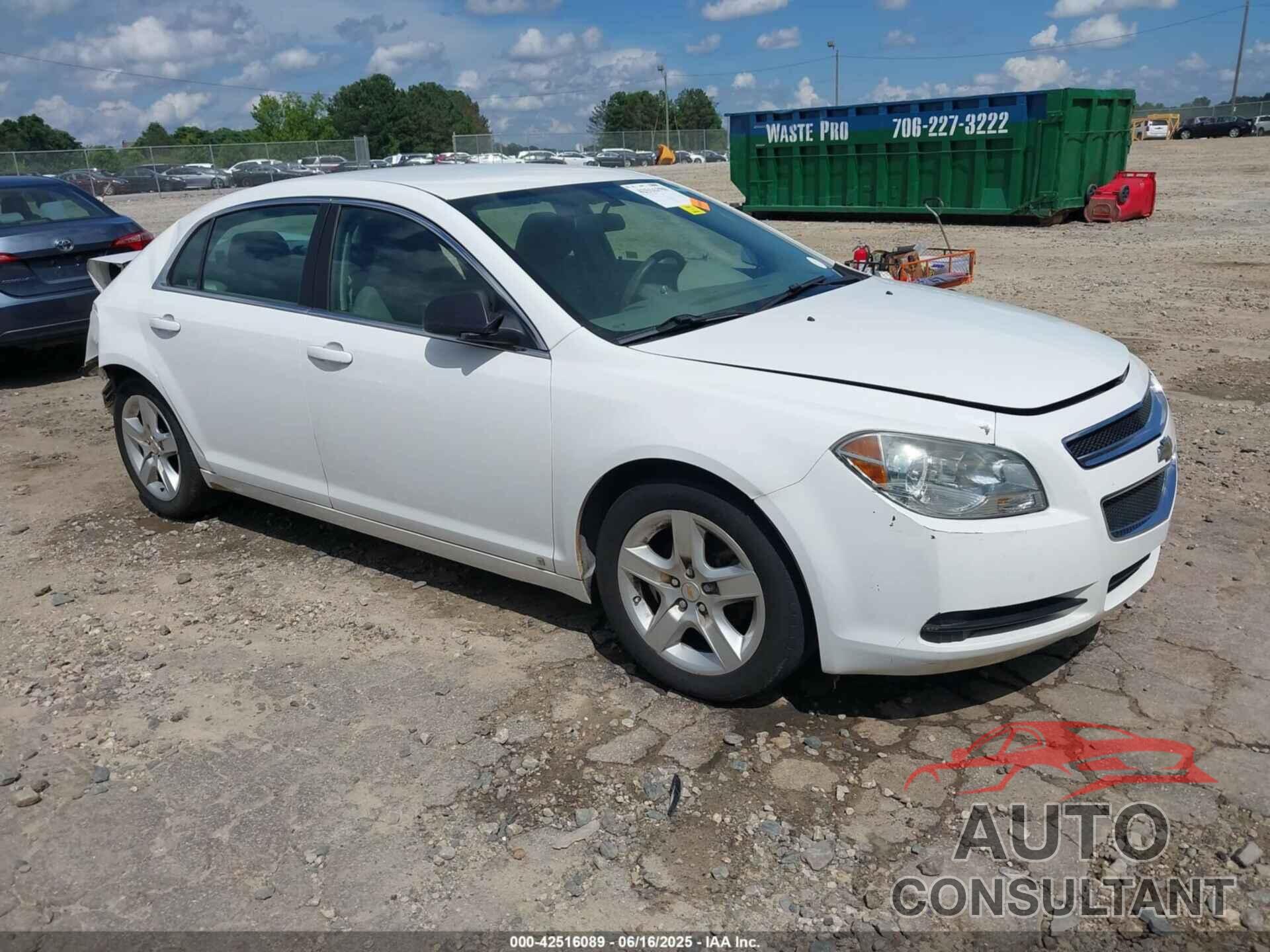 CHEVROLET MALIBU 2010 - 1G1ZA5E09A4102863