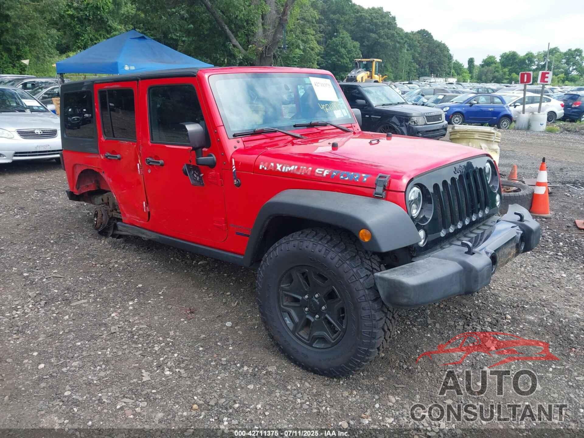 JEEP WRANGLER JK UNLIMITED 2018 - 1C4BJWDG4JL842730