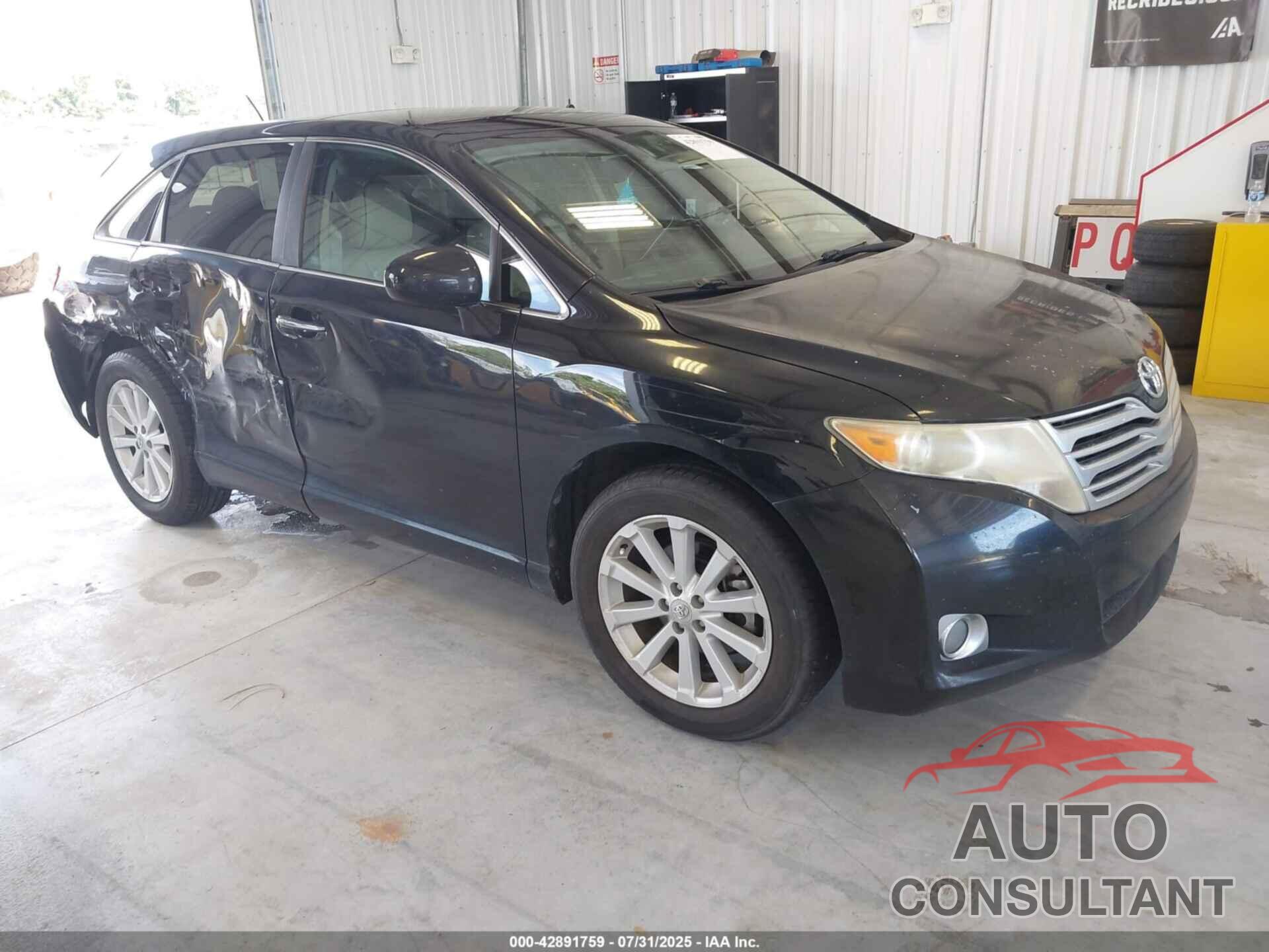 TOYOTA VENZA 2009 - 4T3ZE11A59U008044