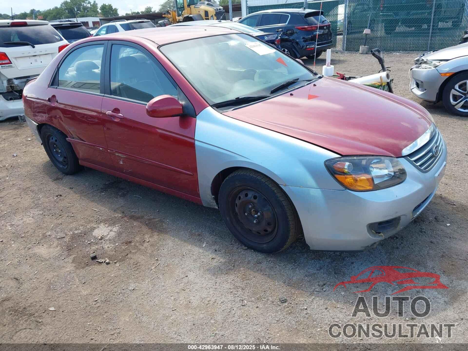 KIA SPECTRA 2009 - KNAFE221495610932