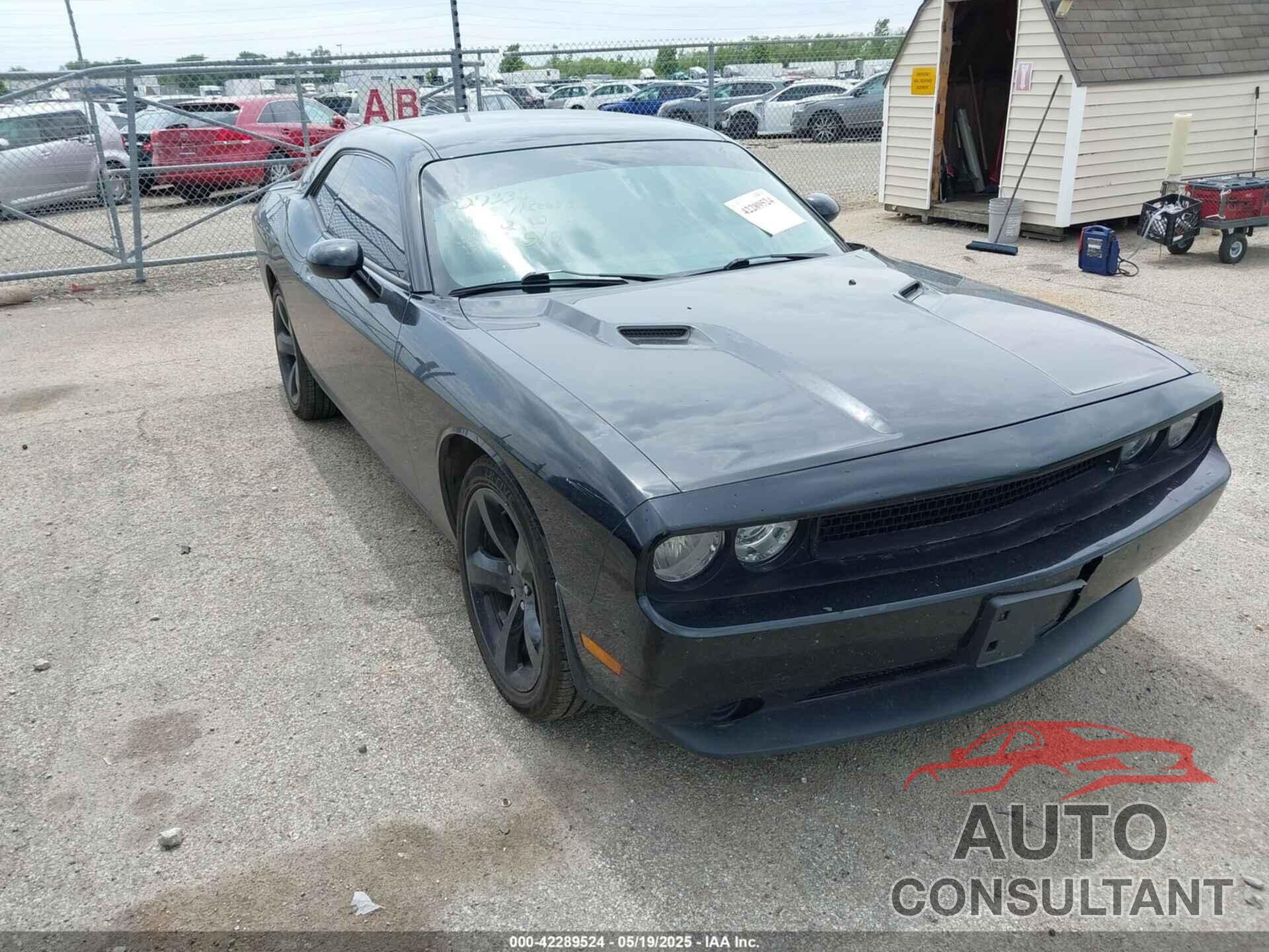 DODGE CHALLENGER 2013 - 2C3CDYAG6DH641462