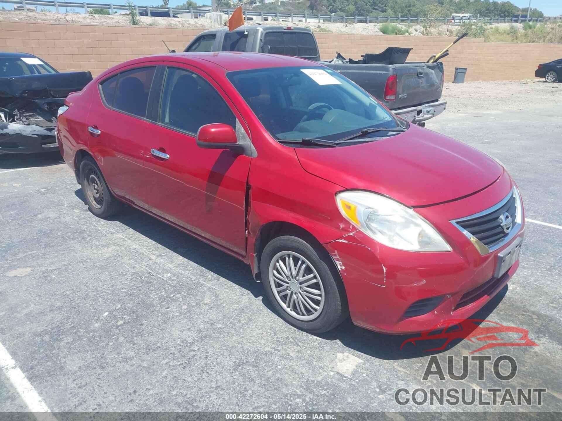 NISSAN VERSA 2012 - 3N1CN7AP4CL878916