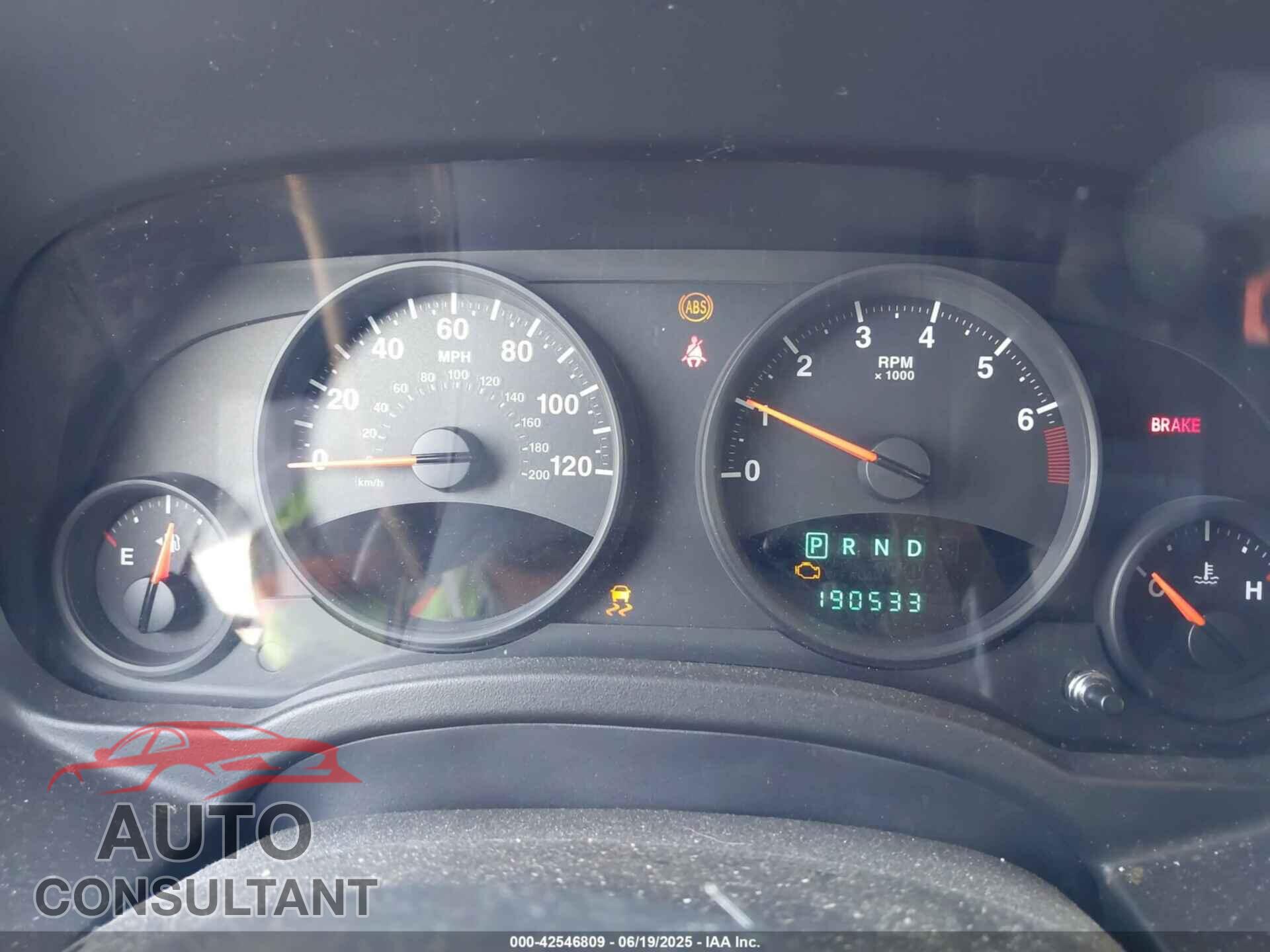JEEP COMPASS 2012 - 1C4NJDEB1CD546078