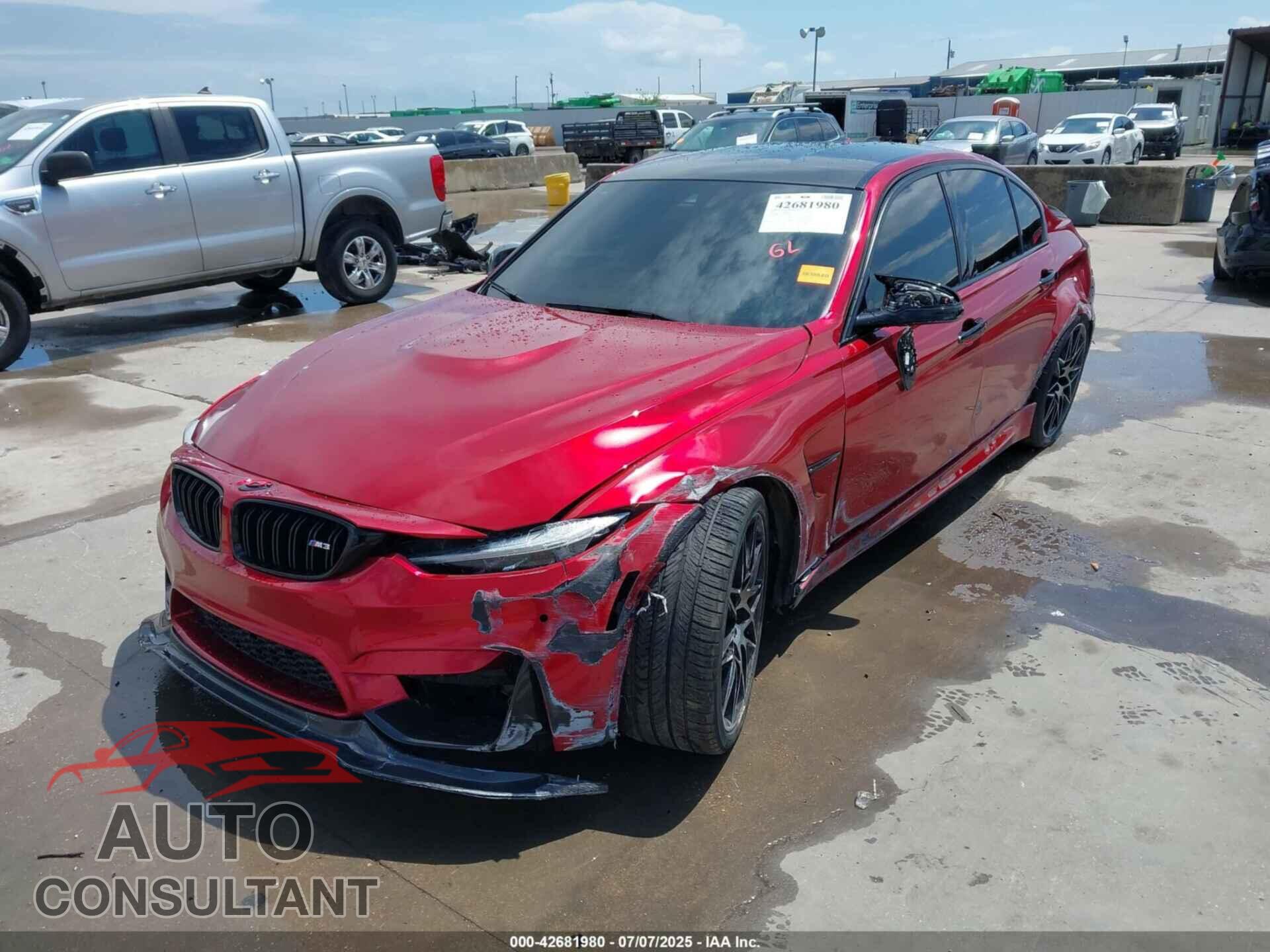 BMW M3 2018 - WBS8M9C58J5L71553