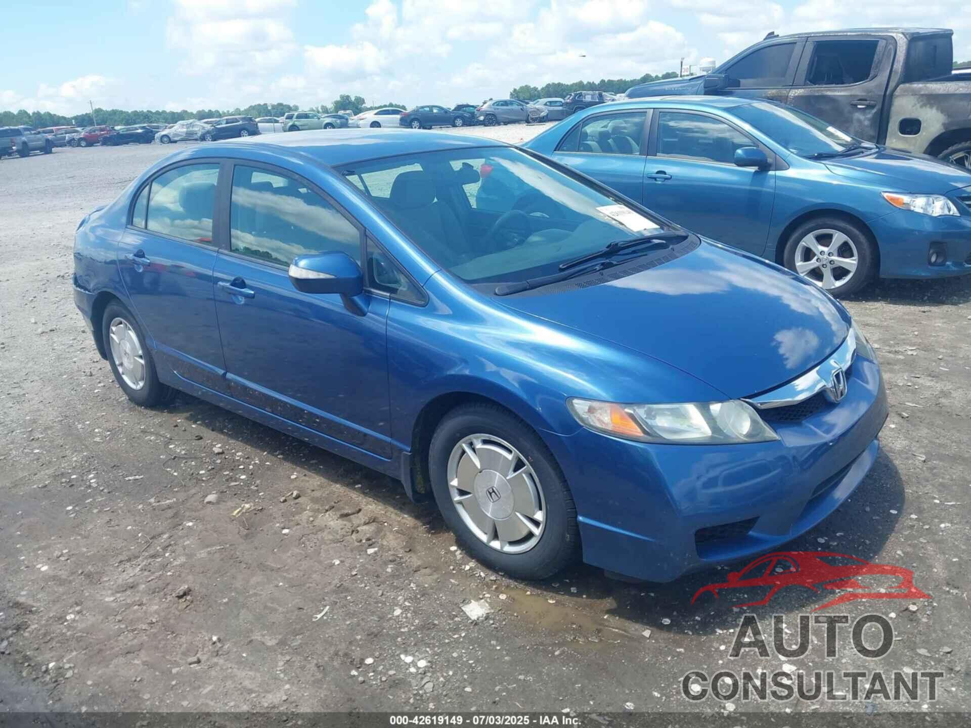 HONDA CIVIC HYBRID 2009 - JHMFA36269S006127