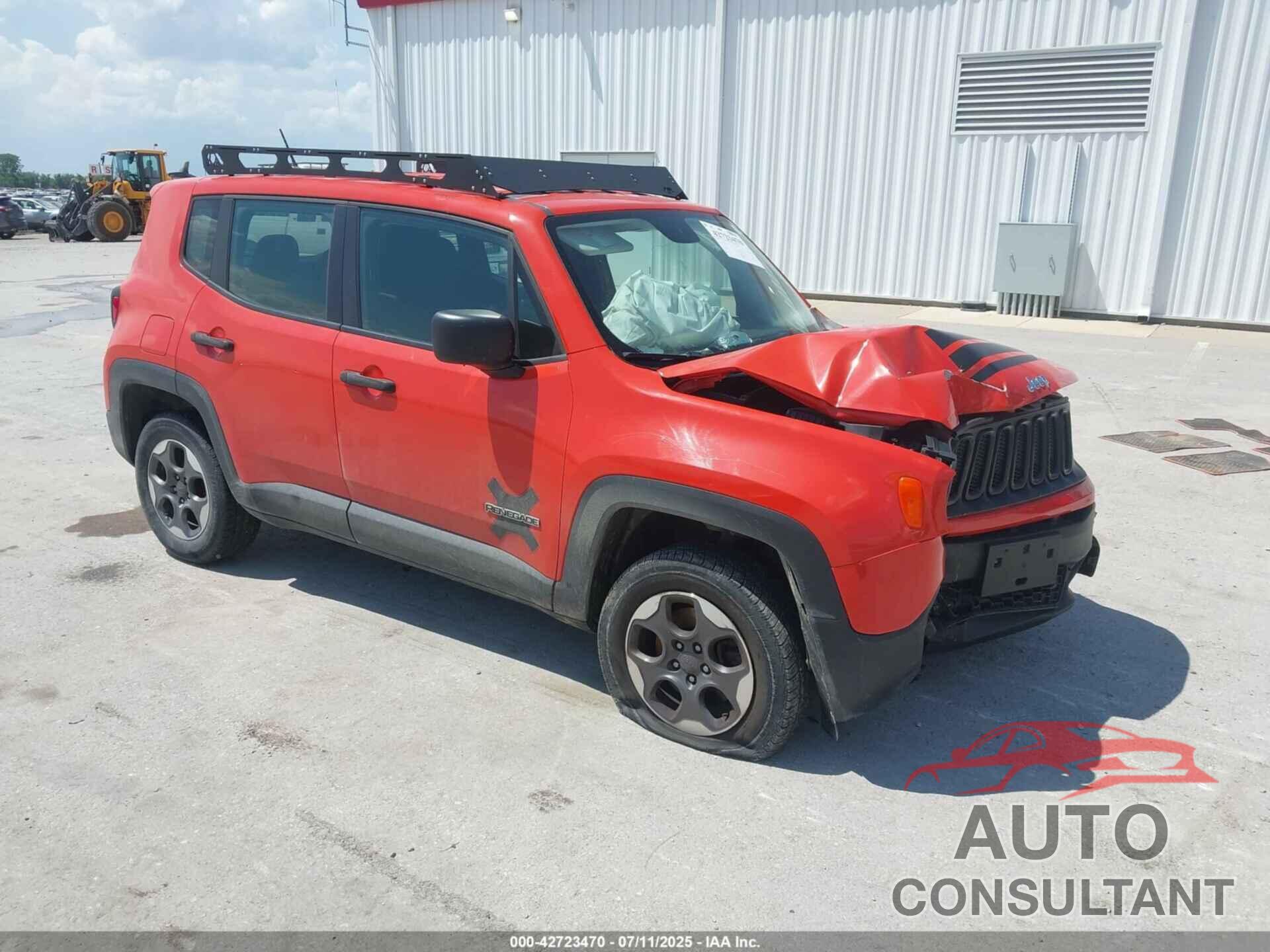 JEEP RENEGADE 2016 - ZACCJBAW8GPC51250