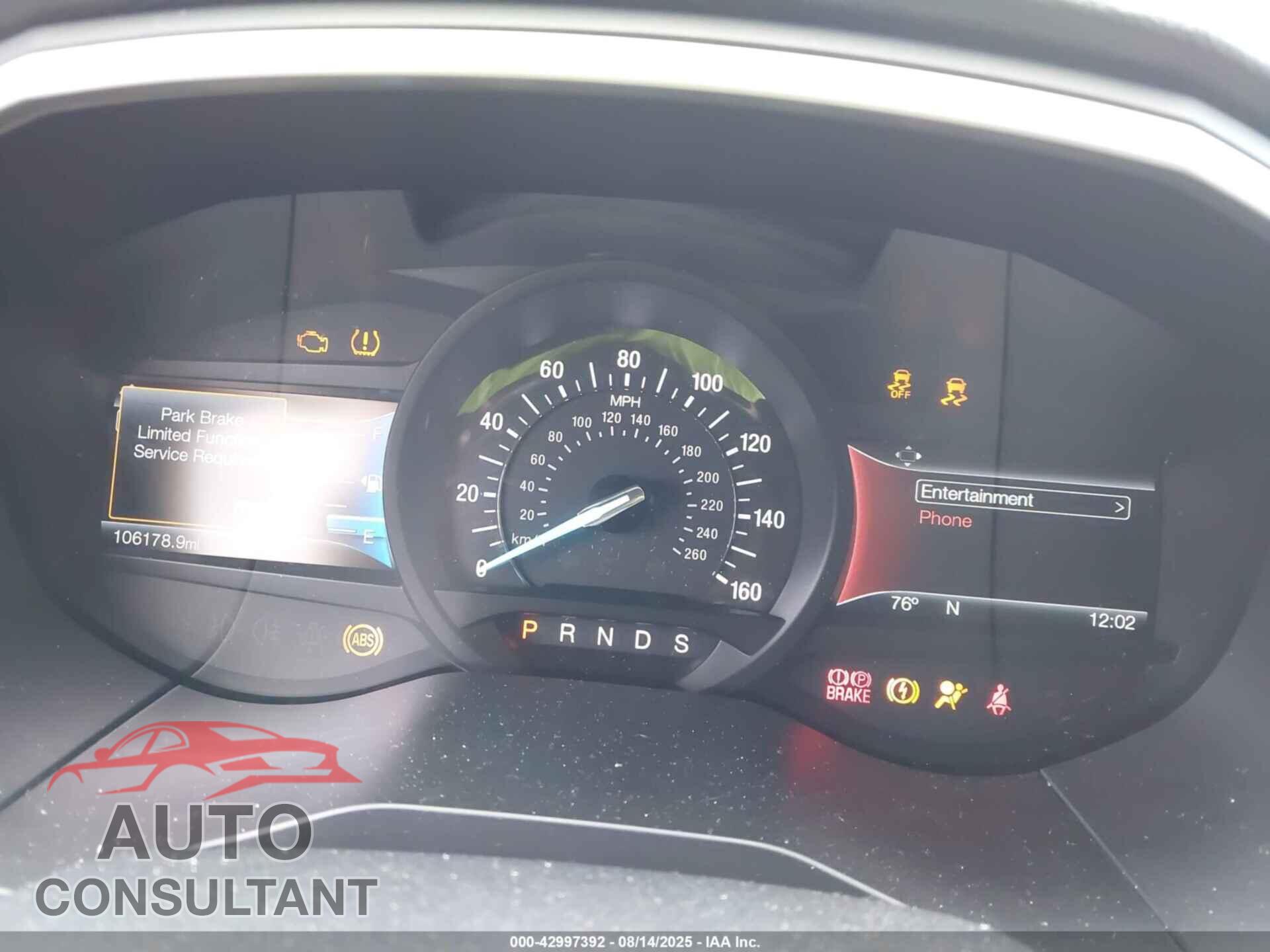 FORD EDGE 2017 - 2FMPK3J95HBC52436