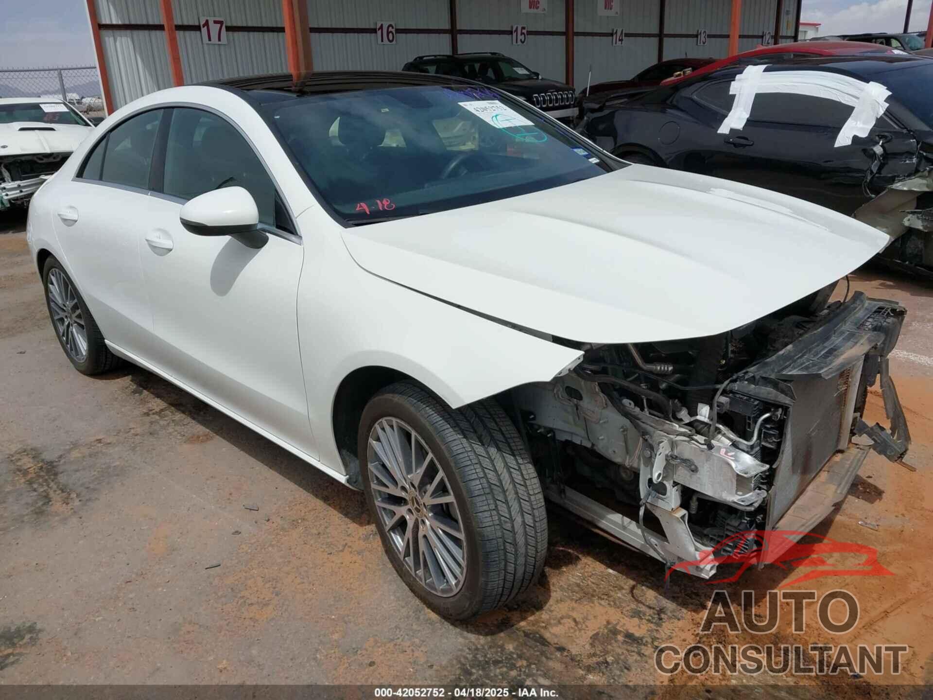MERCEDES-BENZ CLA 250 COUPE 2023 - W1K5J4GB8PN391130