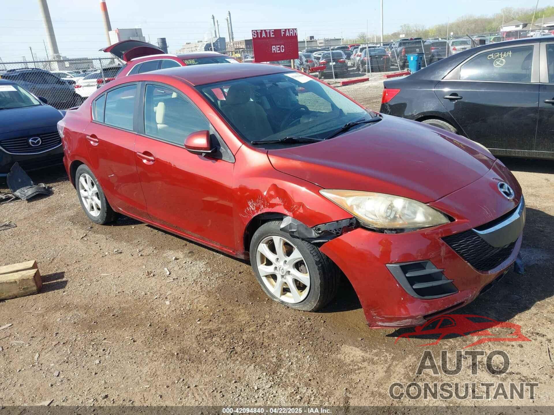 MAZDA MAZDA3 2010 - JM1BL1SF4A1152253