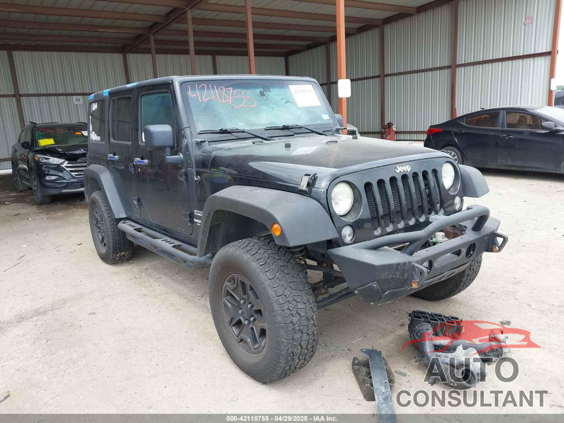 JEEP WRANGLER UNLIMITED 2014 - 1C4BJWDG1EL135641