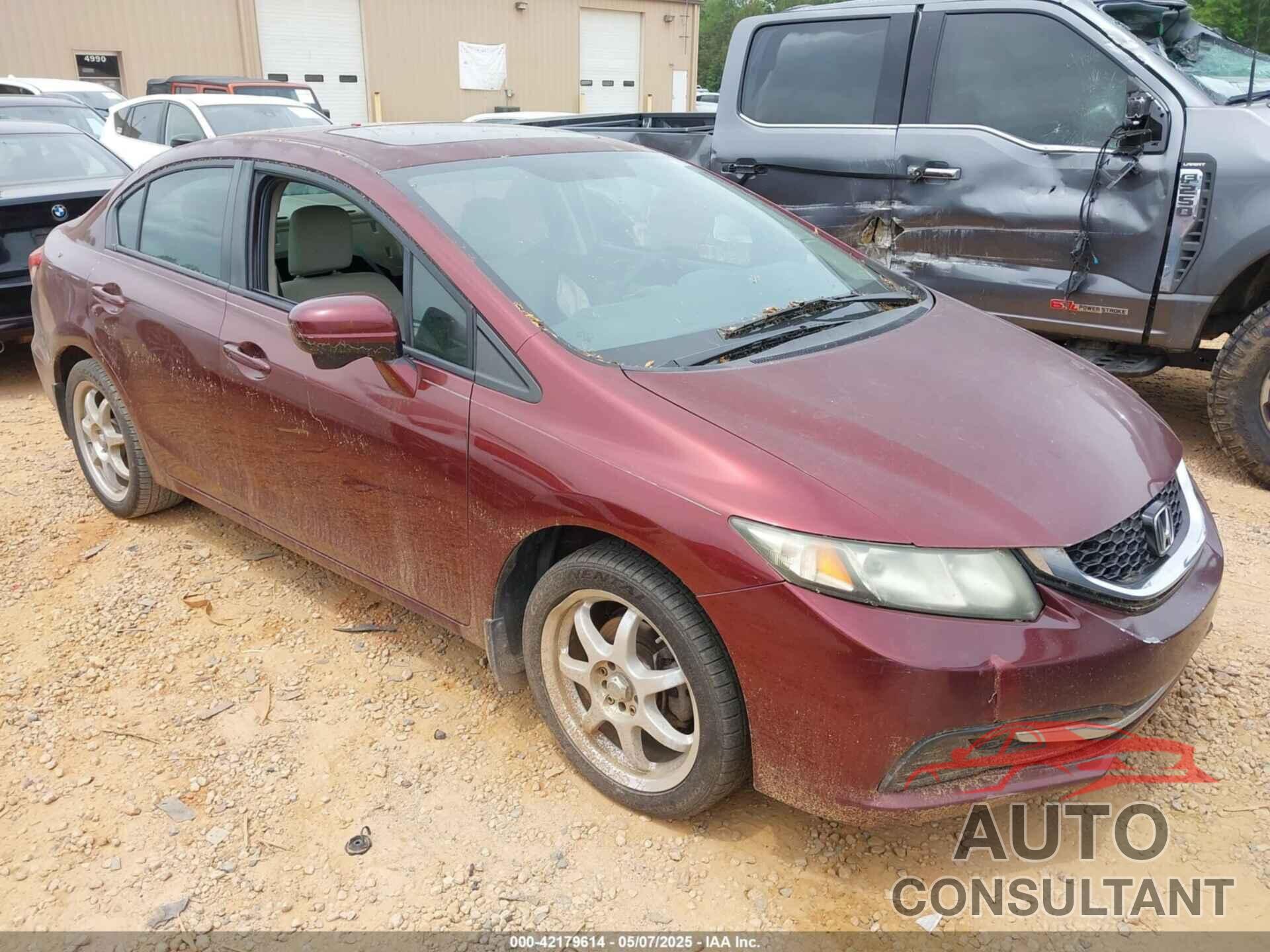 HONDA CIVIC 2014 - 19XFB2F83EE017368