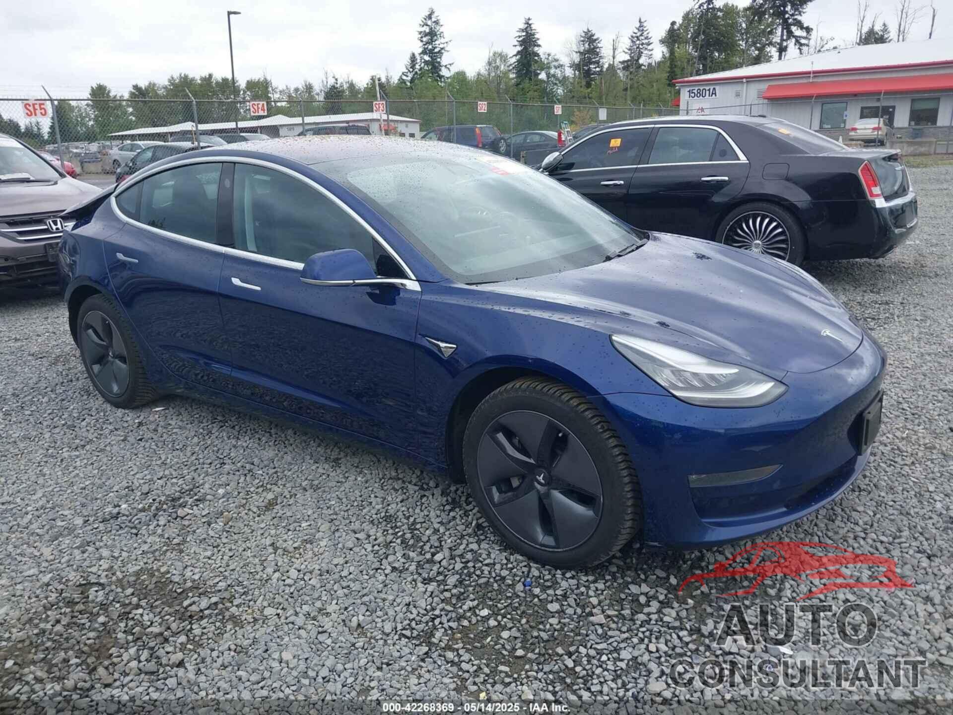 TESLA MODEL 3 2018 - 5YJ3E1EBXJF092025