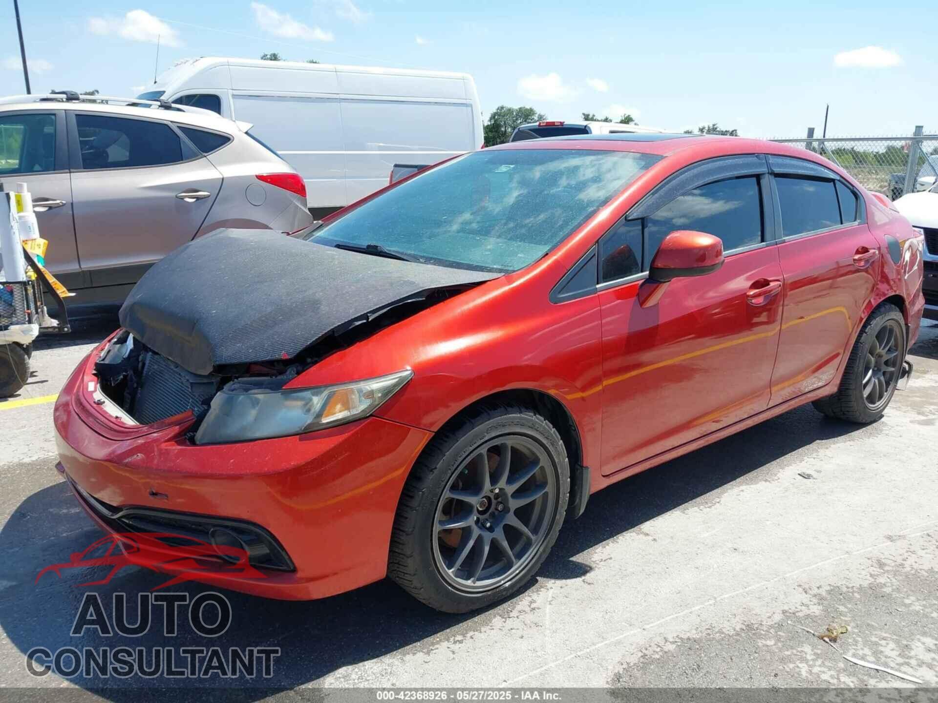 HONDA CIVIC 2013 - 2HGFB6E58DH709242