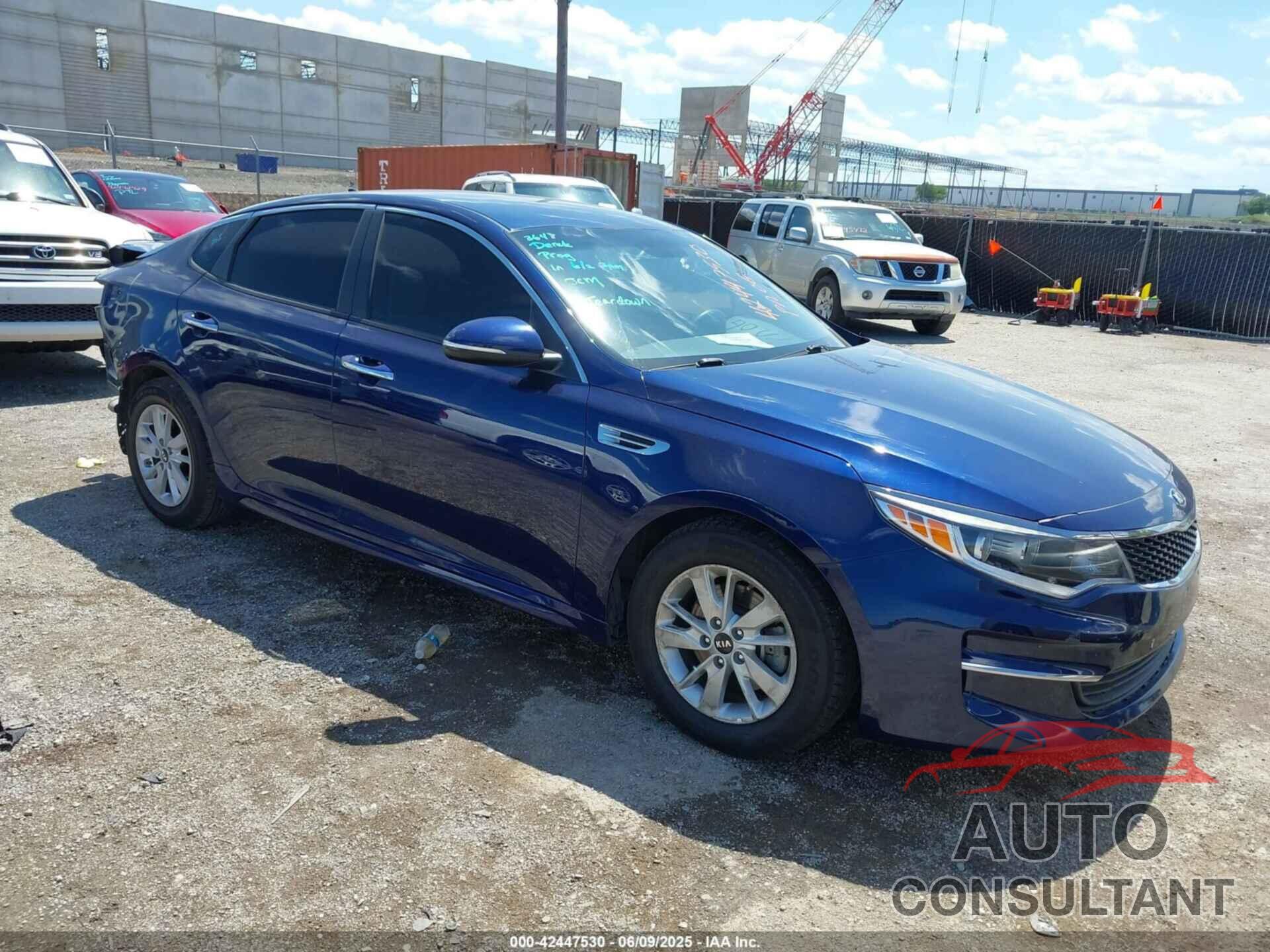 KIA OPTIMA 2016 - 5XXGT4L37GG023903