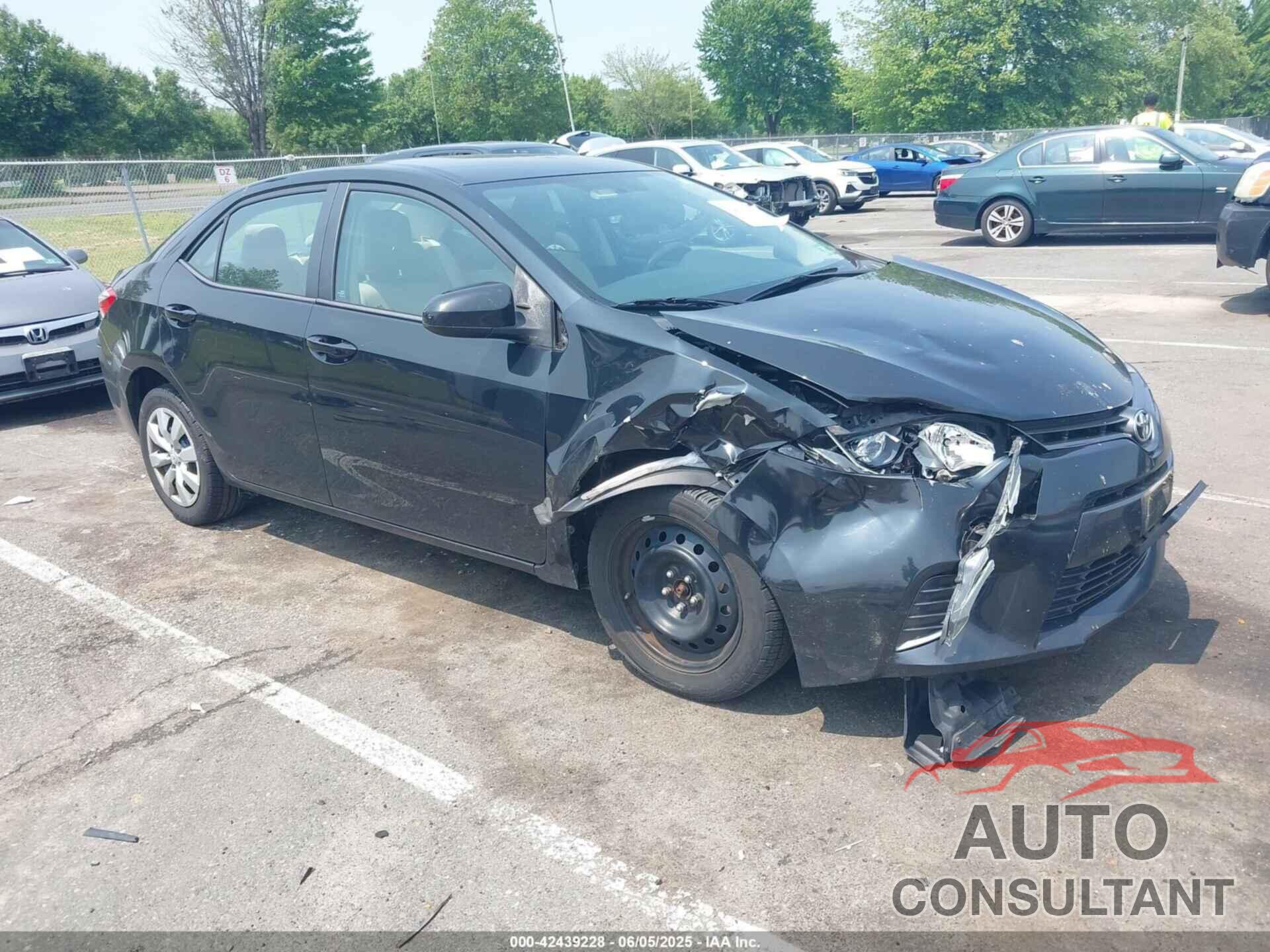 TOYOTA COROLLA 2016 - 2T1BURHE9GC696133