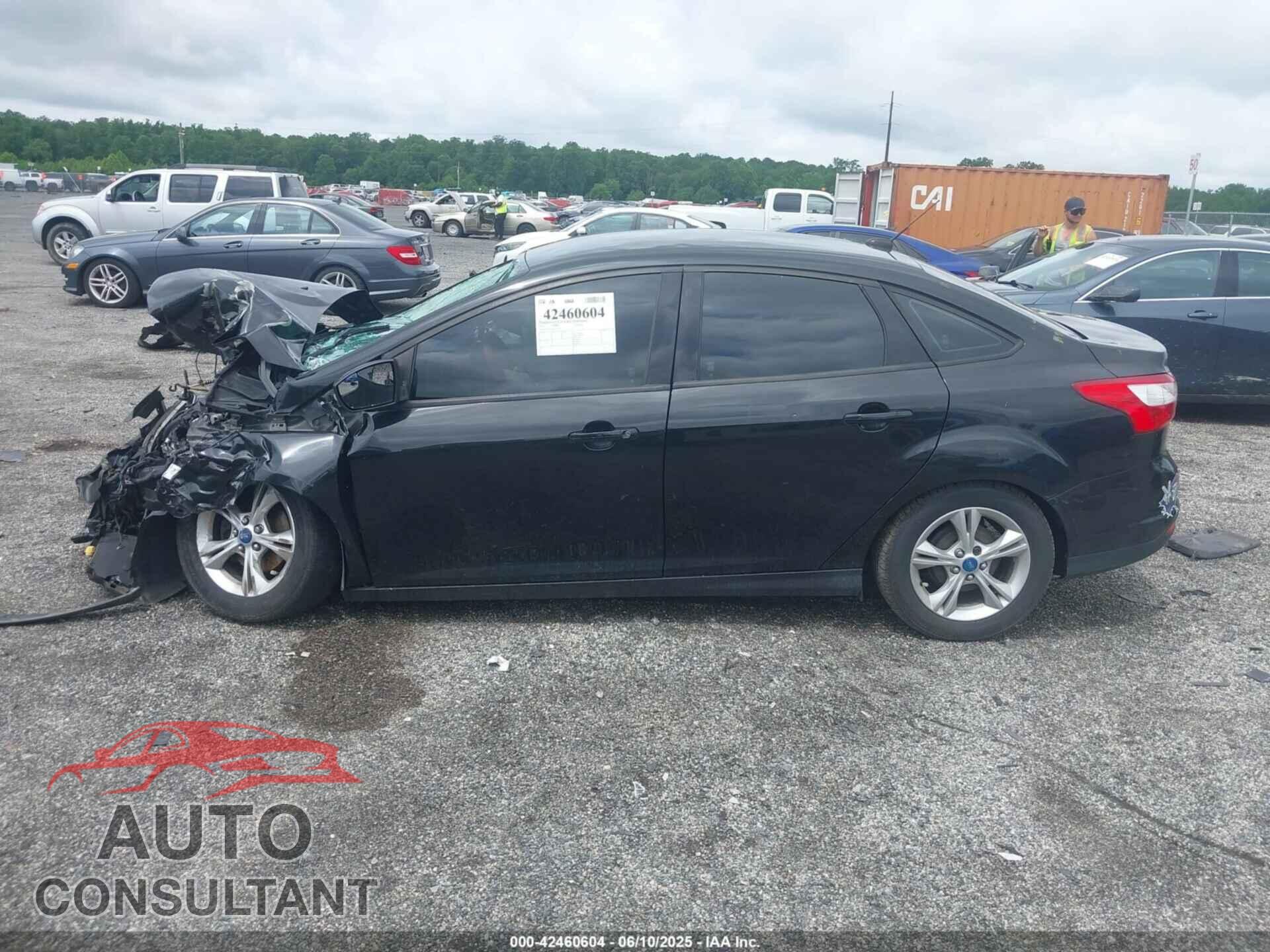 FORD FOCUS 2013 - 1FADP3F2XDL260259