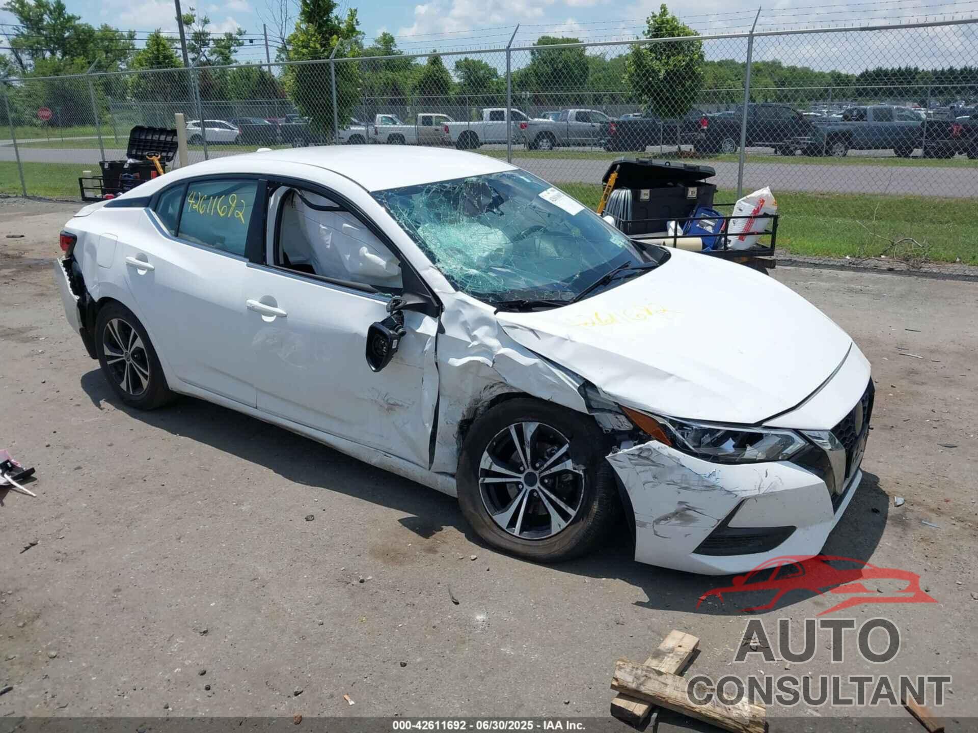 NISSAN SENTRA 2022 - 3N1AB8CV3NY231544
