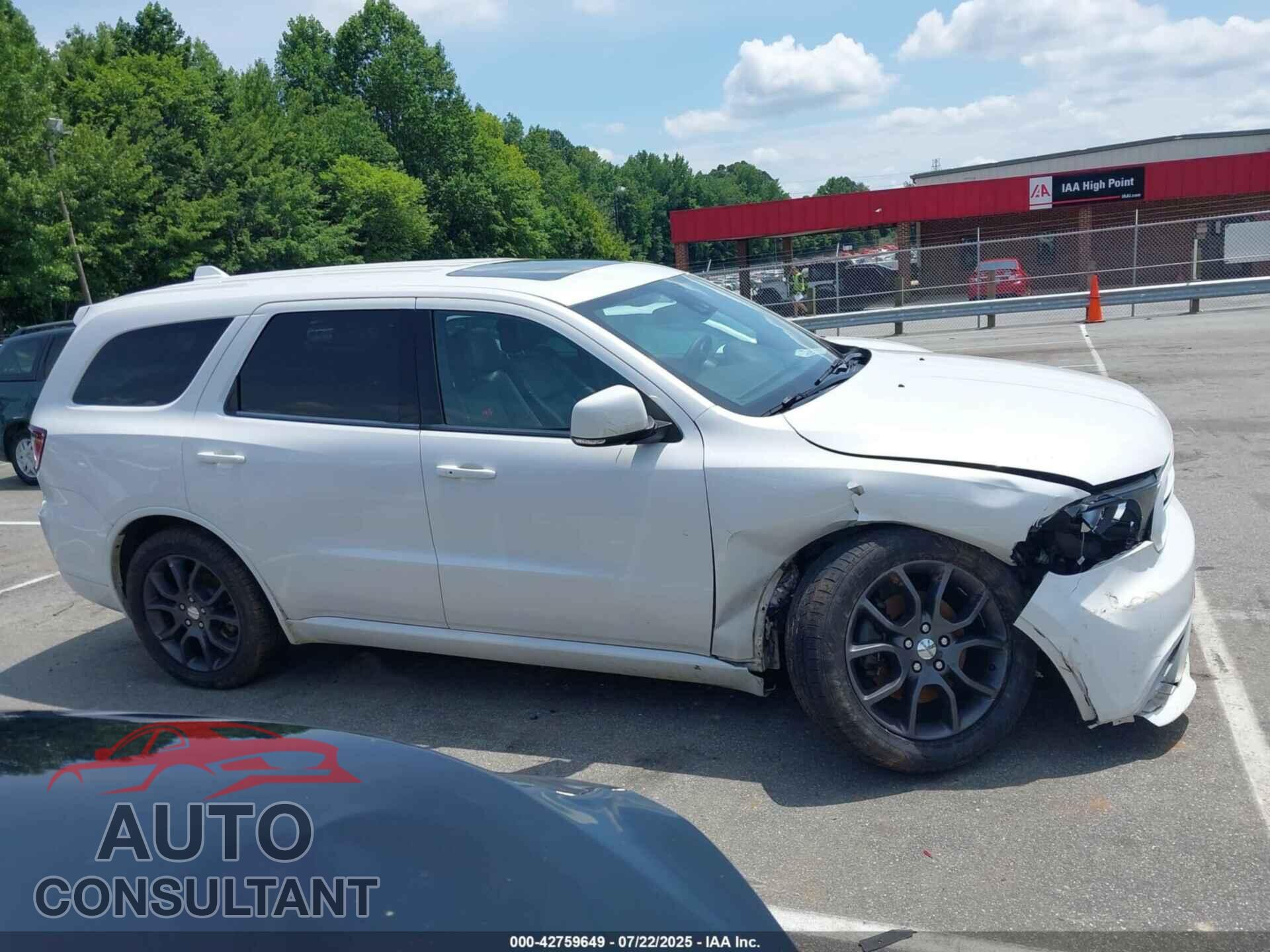 DODGE DURANGO 2017 - 1C4SDJCT5HC606669