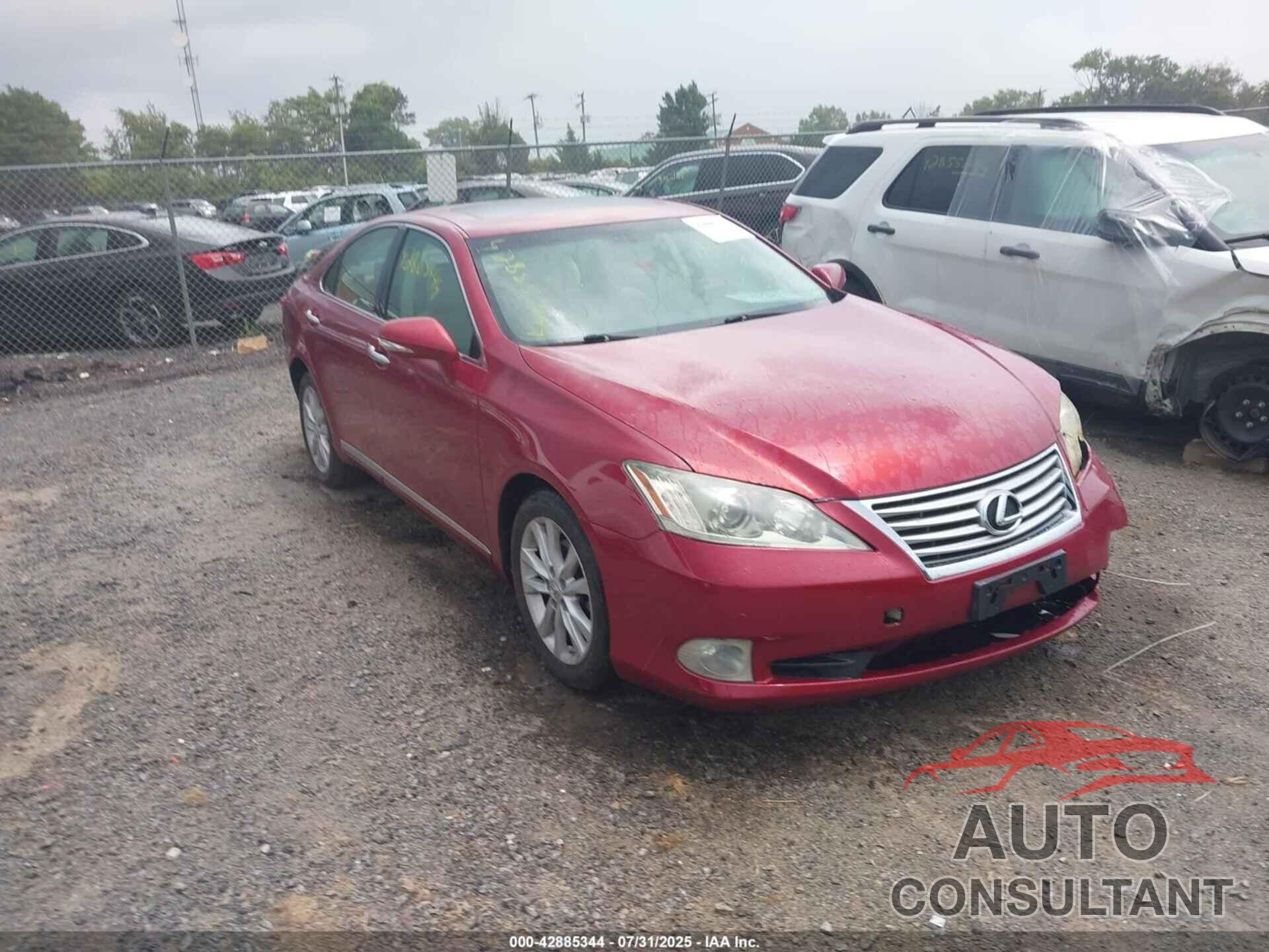 LEXUS ES 350 2010 - JTHBK1EG0A2395350