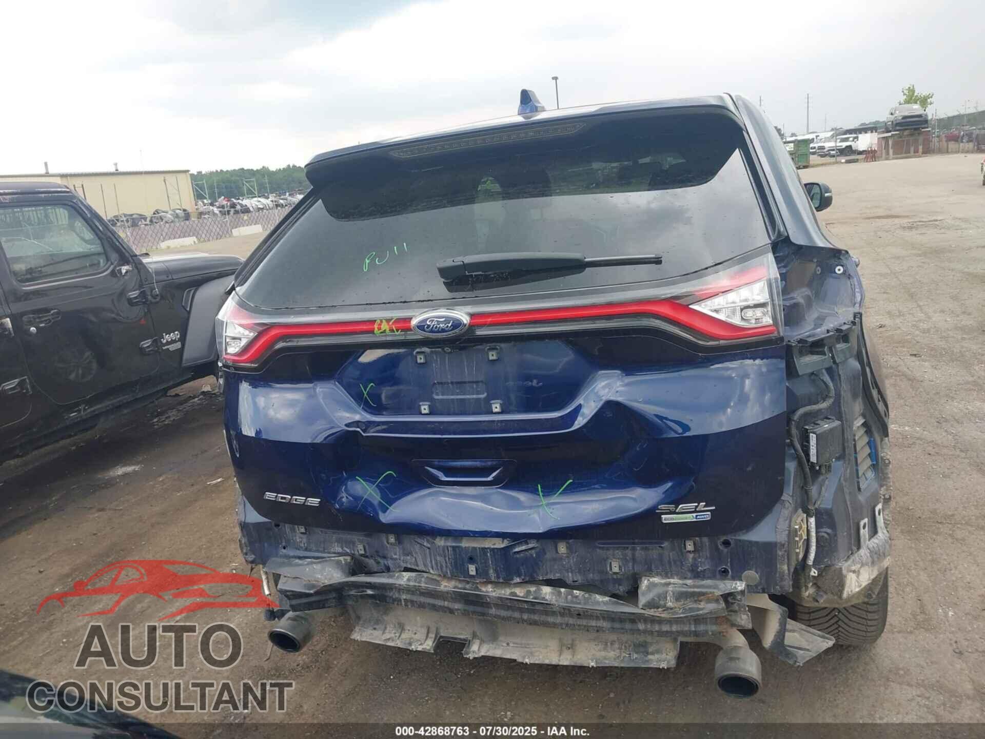 FORD EDGE 2016 - 2FMPK4J96GBC17022
