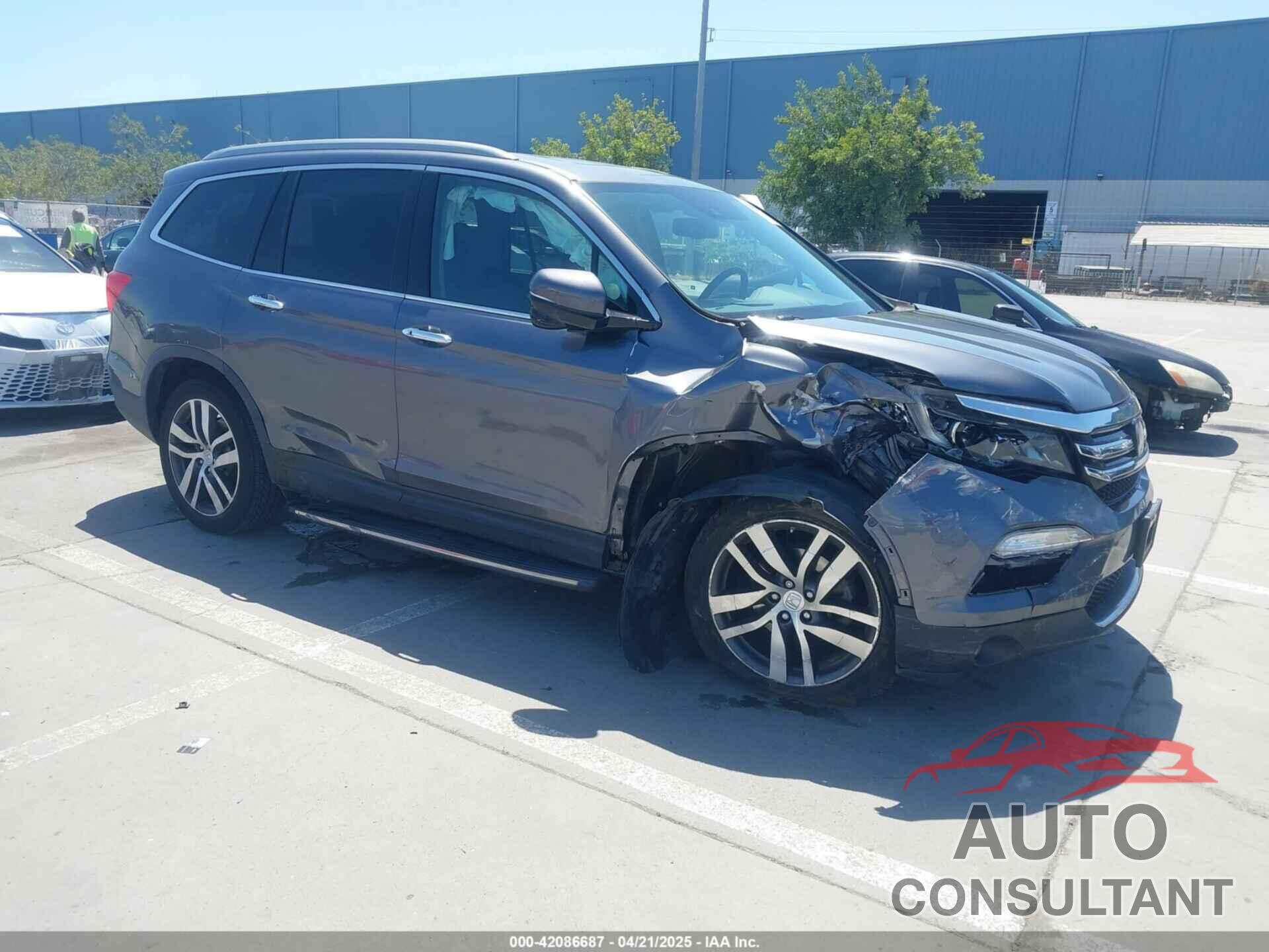 HONDA PILOT 2016 - 5FNYF6H97GB127783
