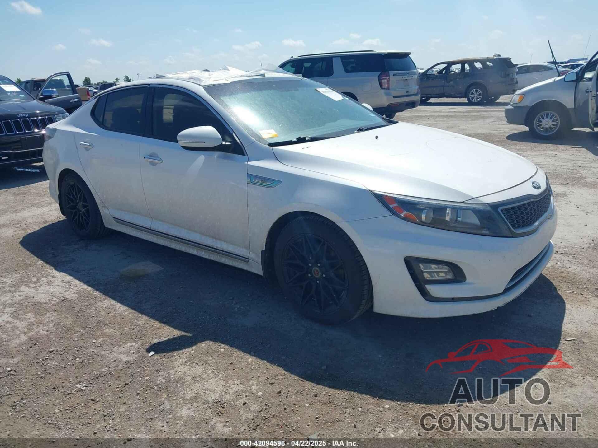 KIA OPTIMA HYBRID 2016 - KNAGN4AD5G5092273