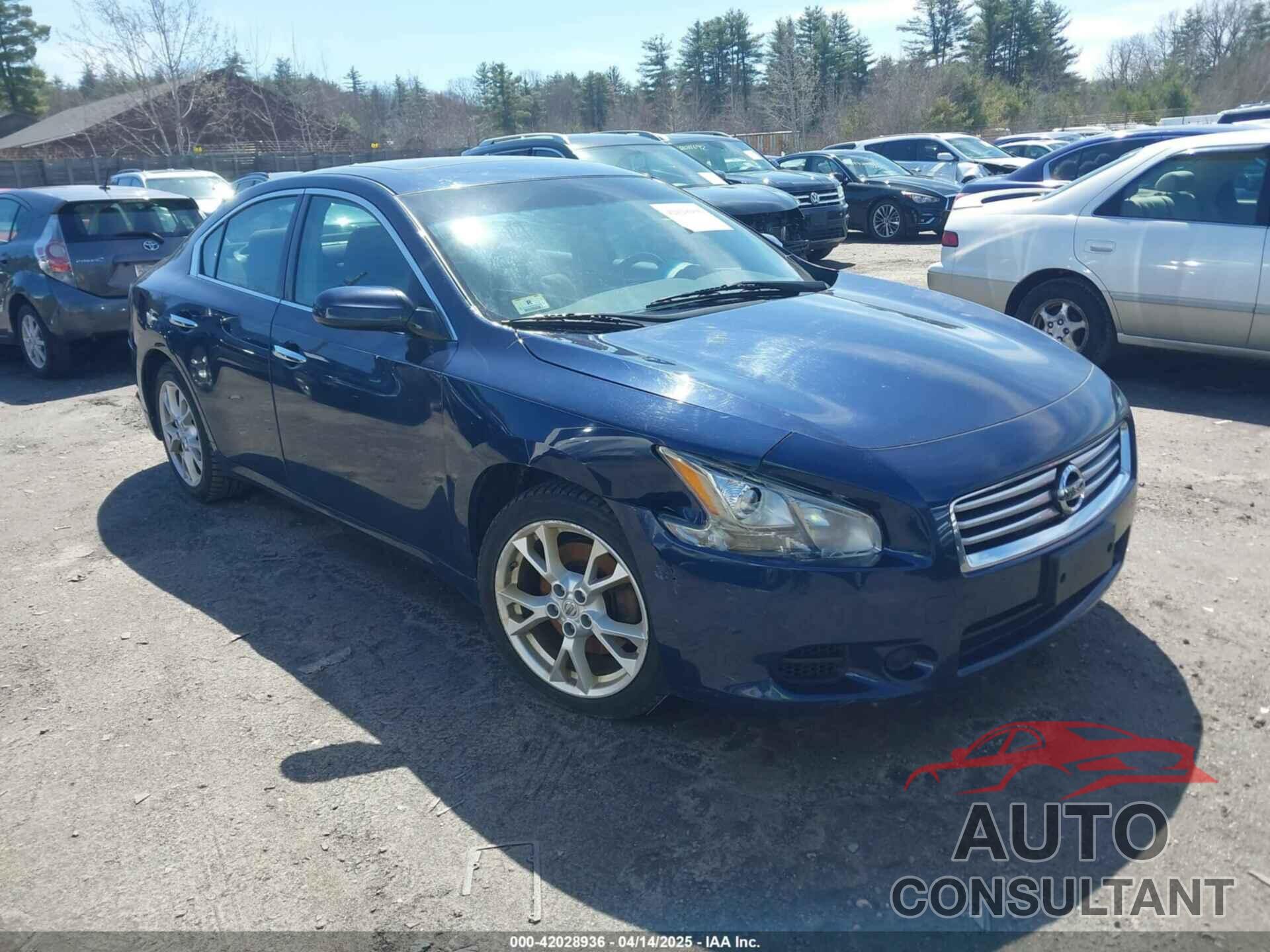 NISSAN MAXIMA 2013 - 1N4AA5AP9DC805516