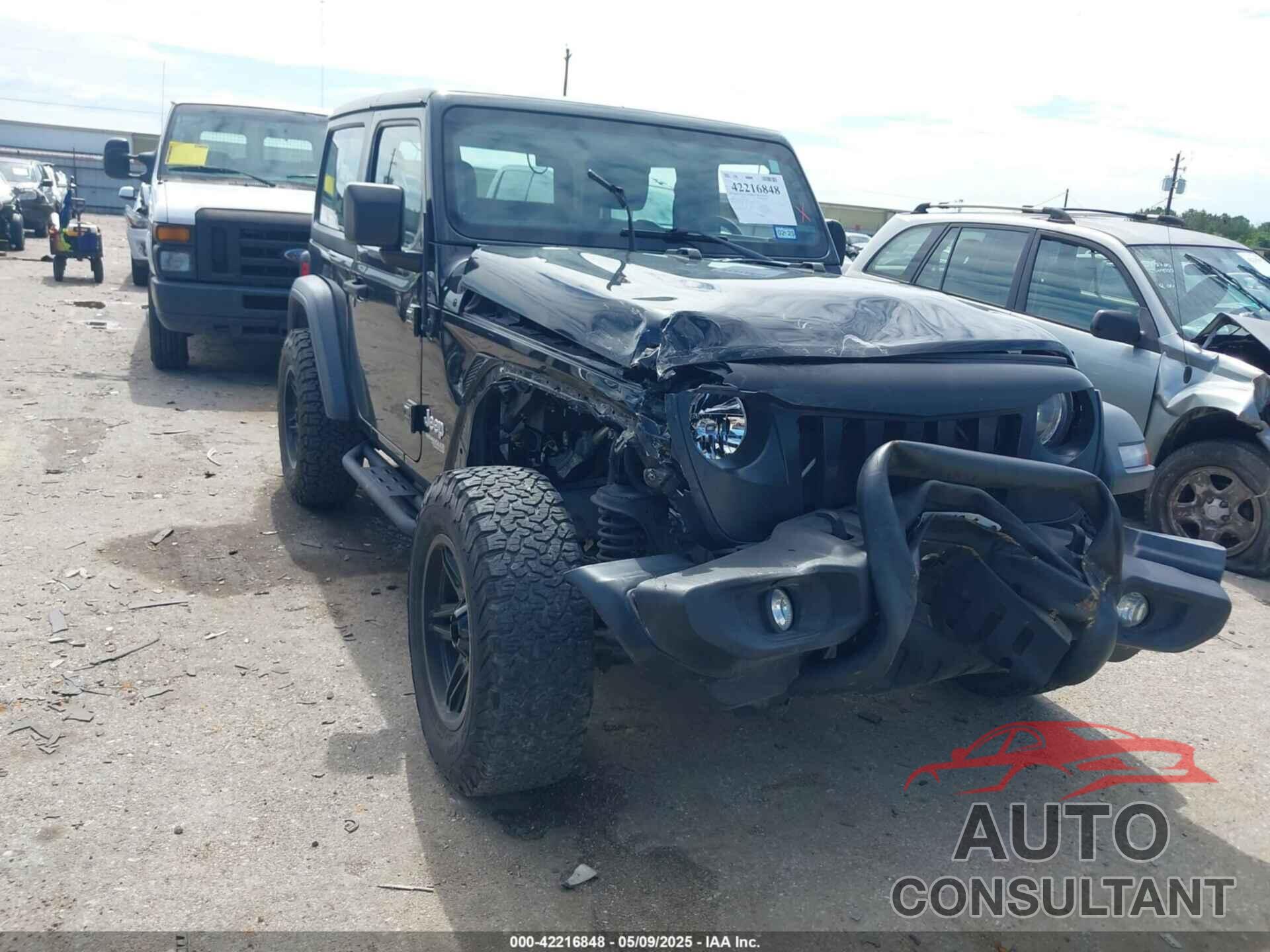 JEEP WRANGLER 2018 - 1C4GJXAN2JW221404
