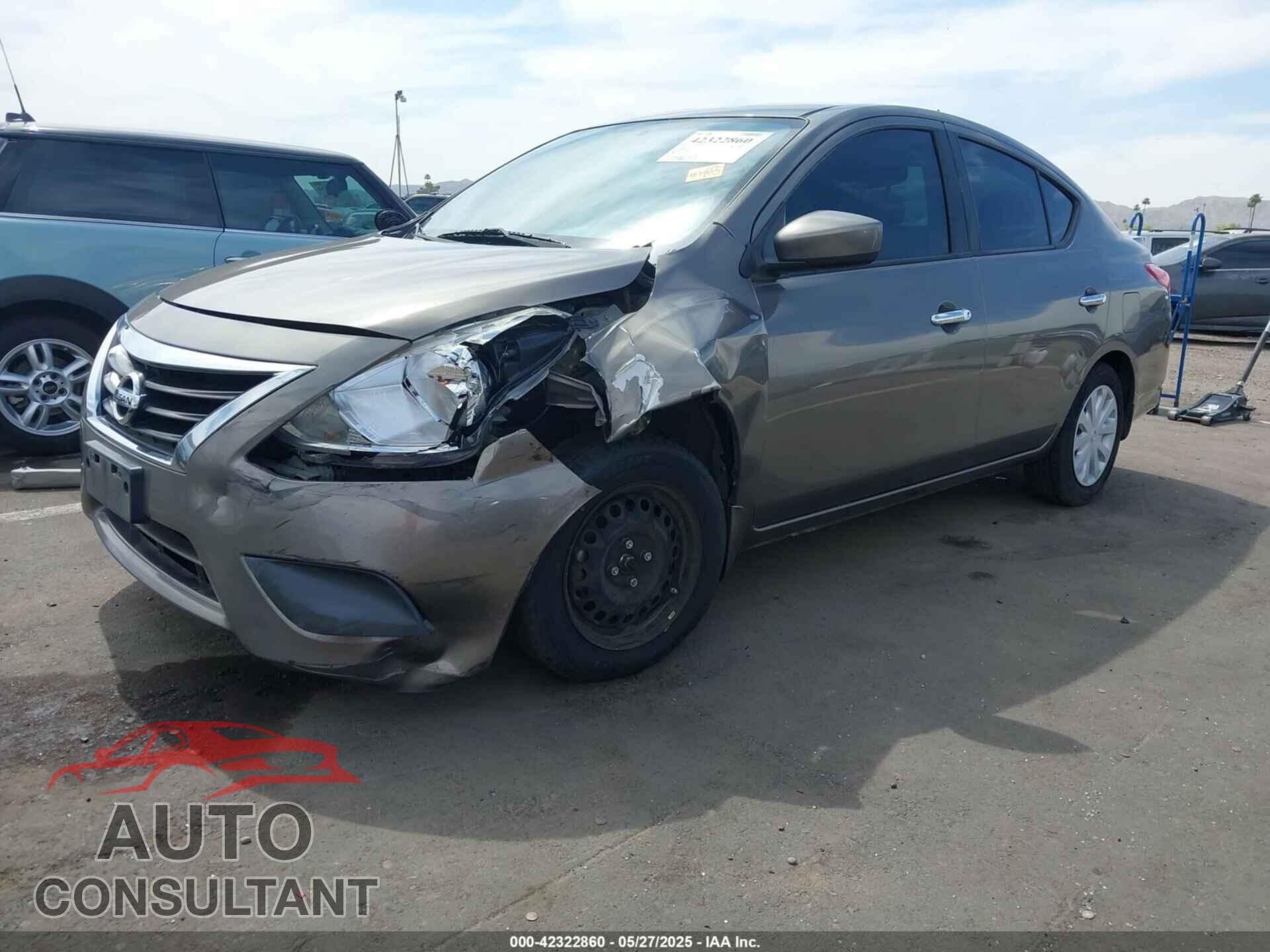 NISSAN VERSA 2016 - 3N1CN7AP1GL869323