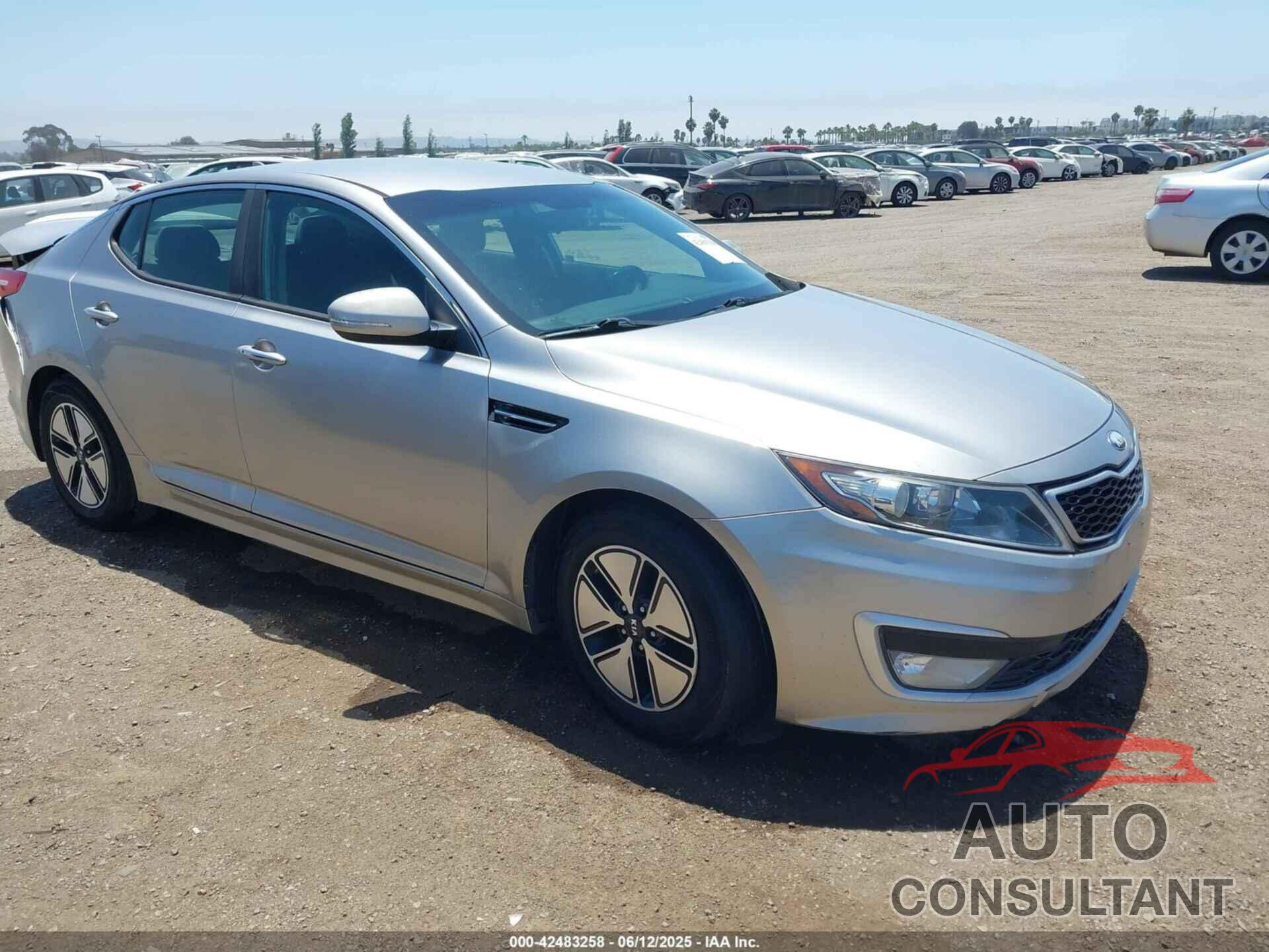 KIA OPTIMA HYBRID 2012 - KNAGM4AD9C5026726