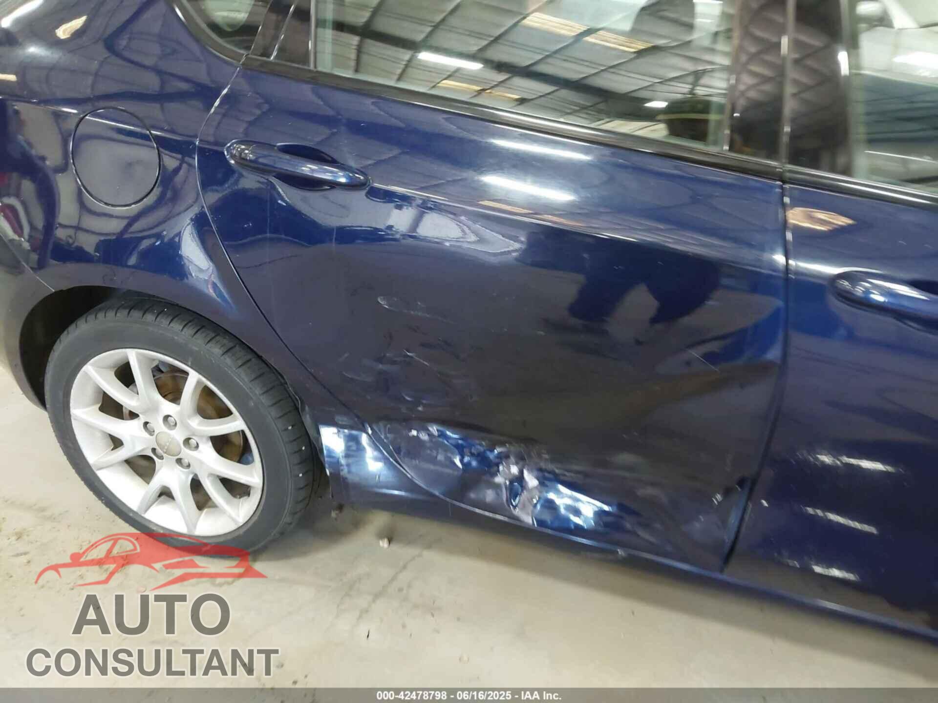 DODGE DART 2013 - 1C3CDFBA3DD344967