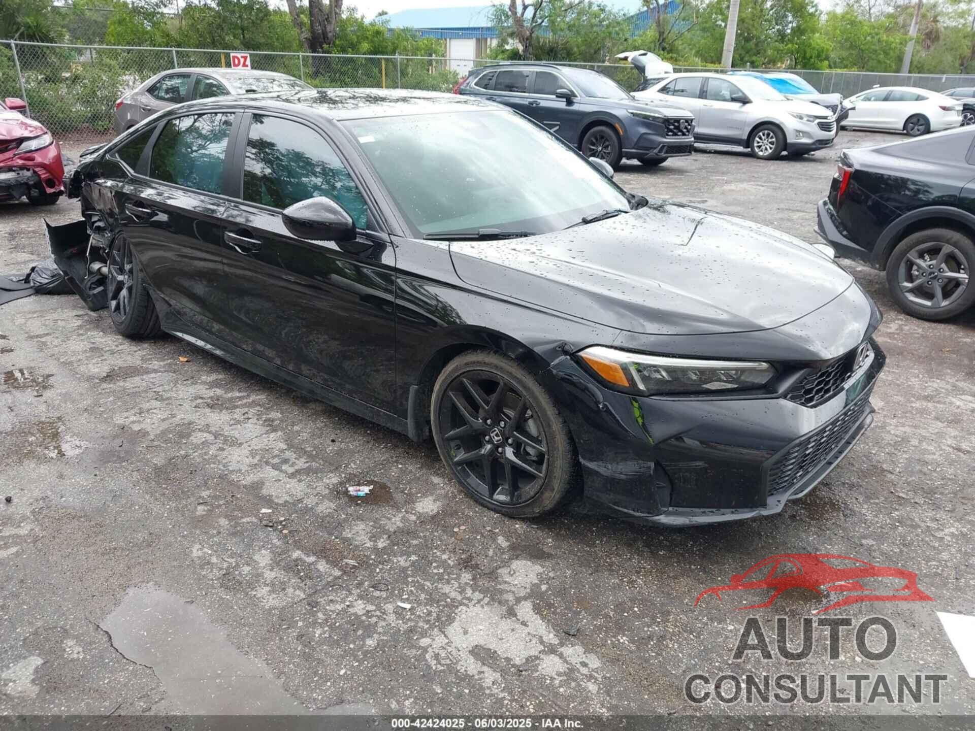 HONDA CIVIC 2025 - 2HGFE2F54SH572327