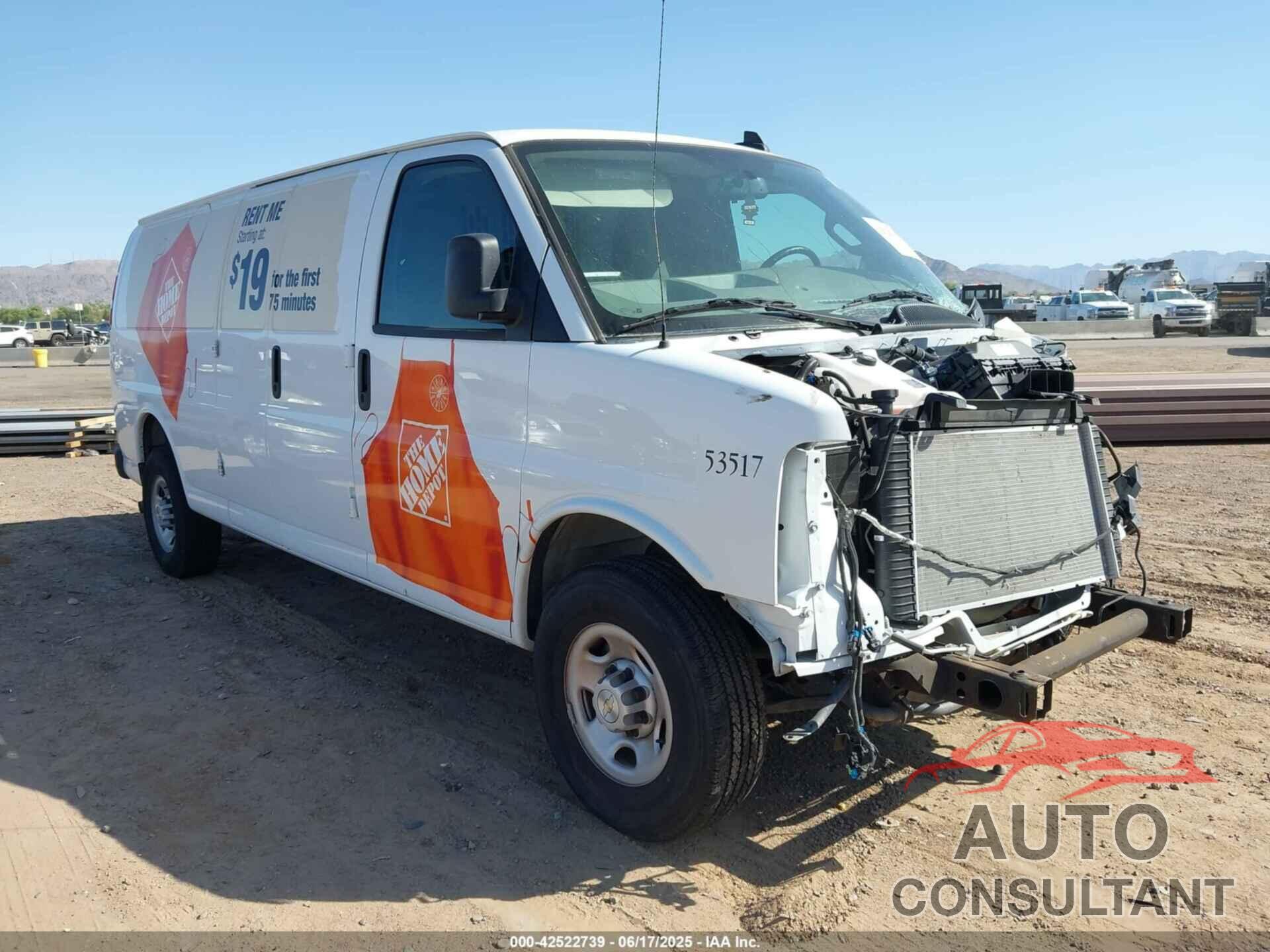 CHEVROLET EXPRESS CARGO VAN 2023 - 1GCWGBFP7P1205695