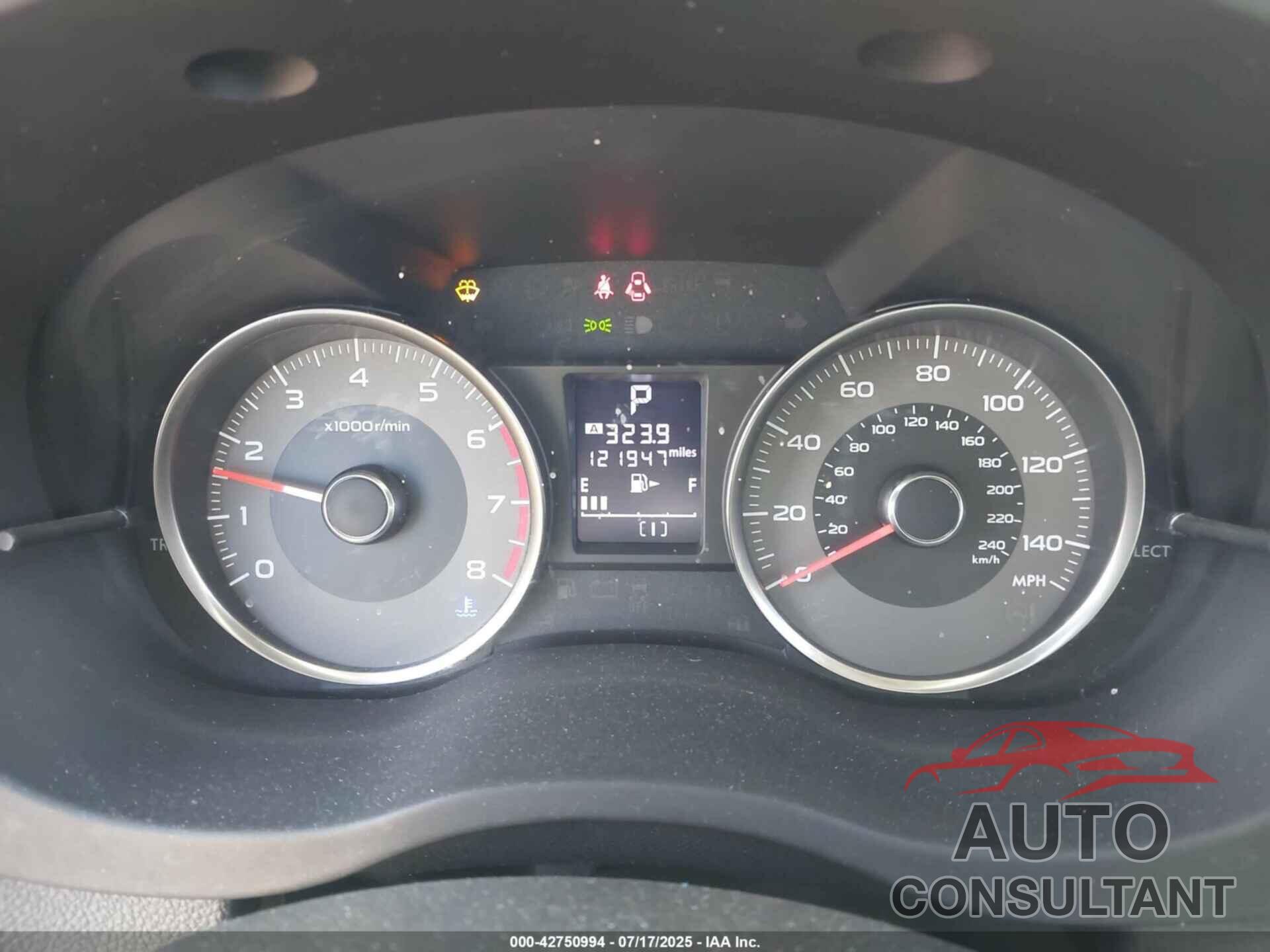 SUBARU FORESTER 2015 - JF2SJGDC9FH589905
