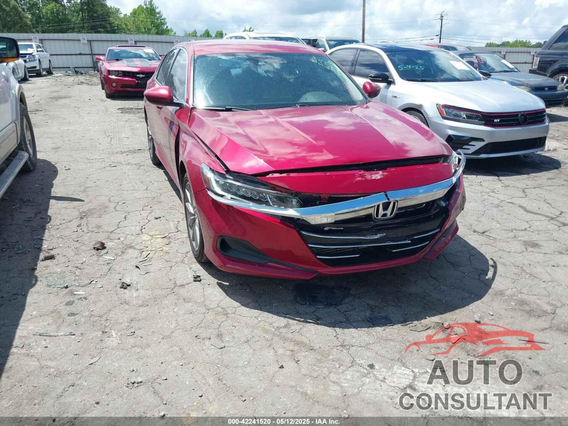 HONDA ACCORD 2021 - 1HGCV1F11MA076073