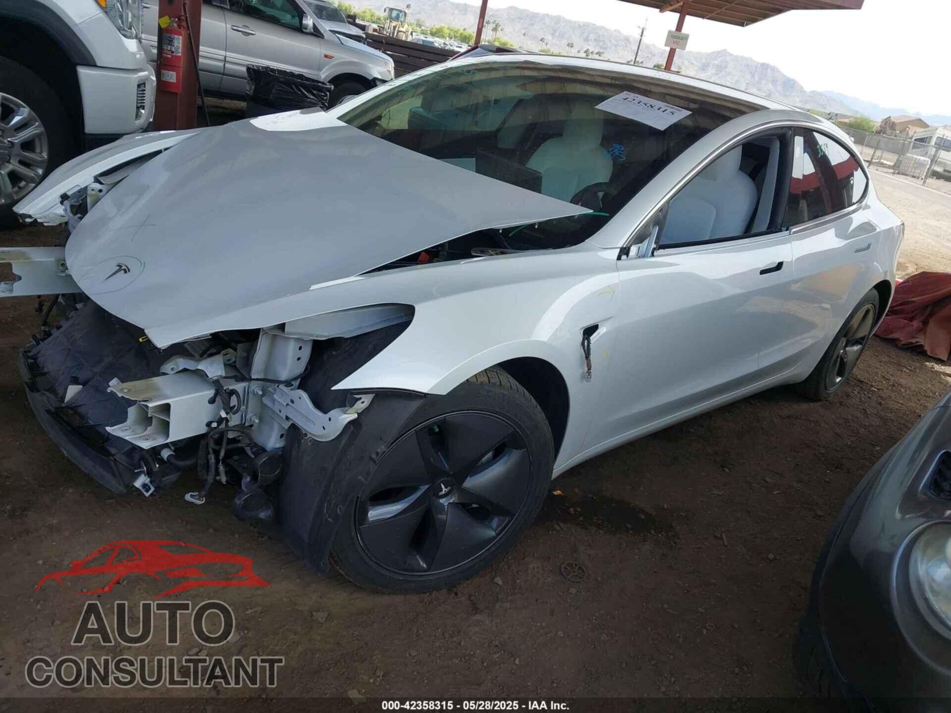 TESLA MODEL 3 2019 - 5YJ3E1EBXKF513002