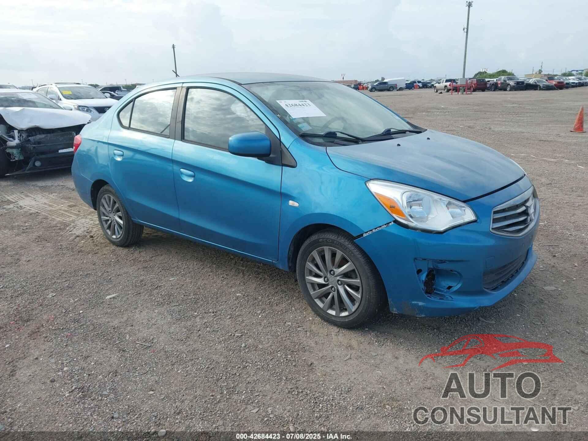 MITSUBISHI MIRAGE 2018 - ML32F3FJ3JHF07573
