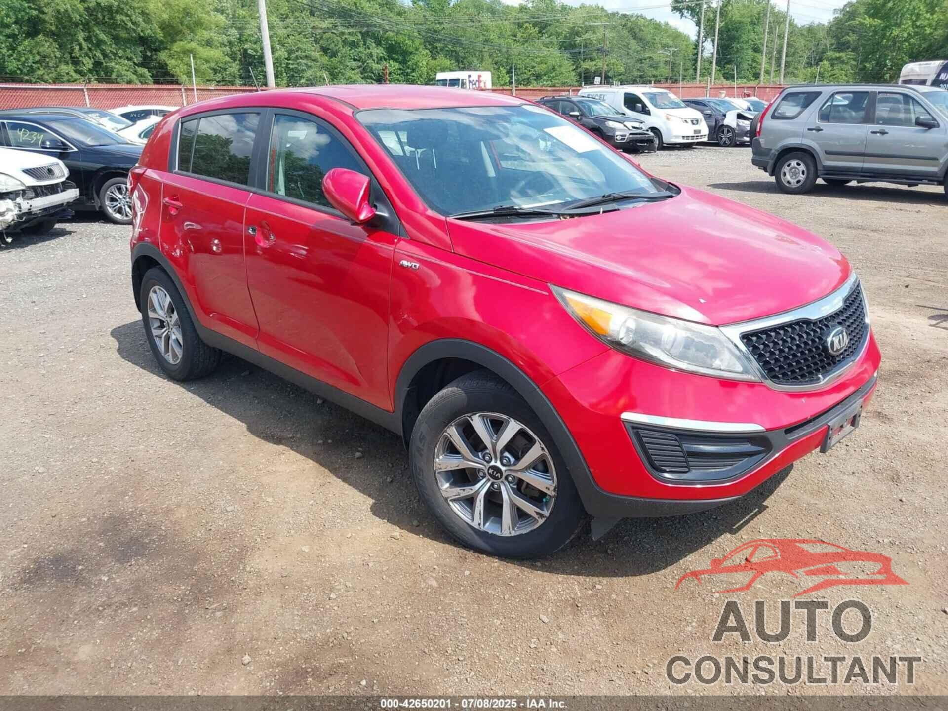 KIA SPORTAGE 2015 - KNDPBCAC6F7694311