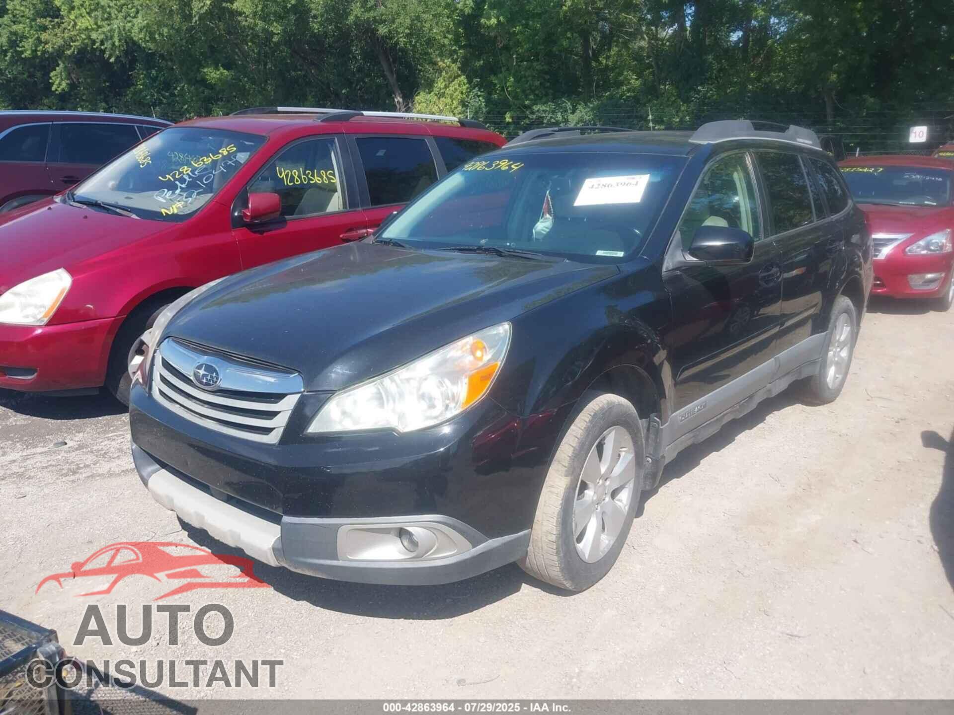 SUBARU OUTBACK 2011 - 4S4BRCLC2B3388223