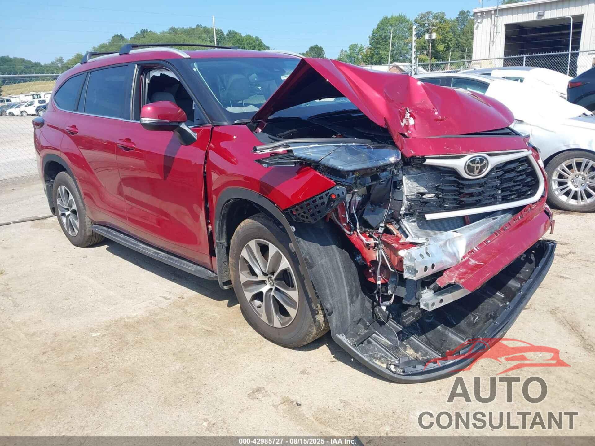 TOYOTA HIGHLANDER 2025 - 5TDKDRBH9SS587612