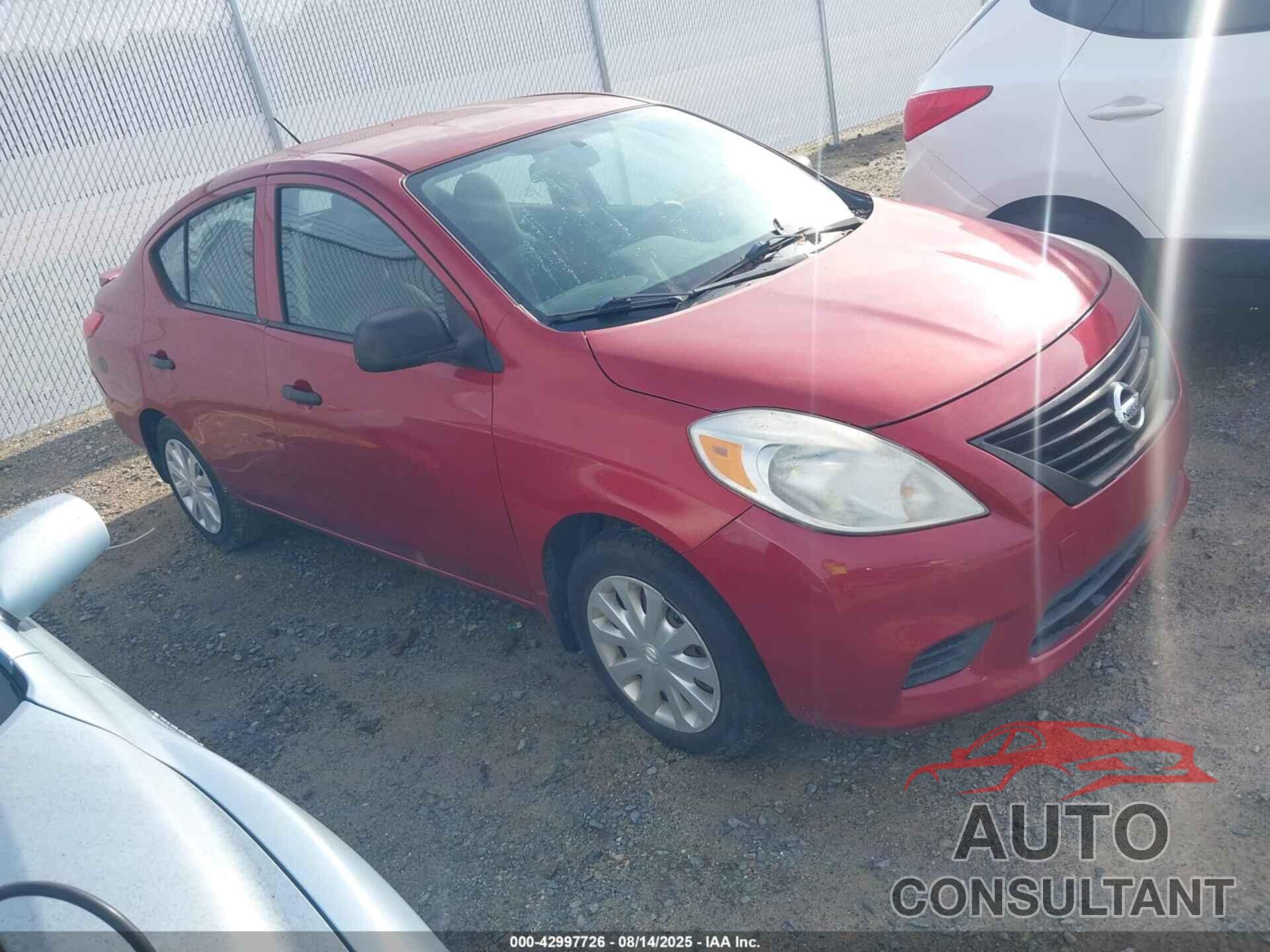 NISSAN VERSA 2014 - 3N1CN7AP1EL848128