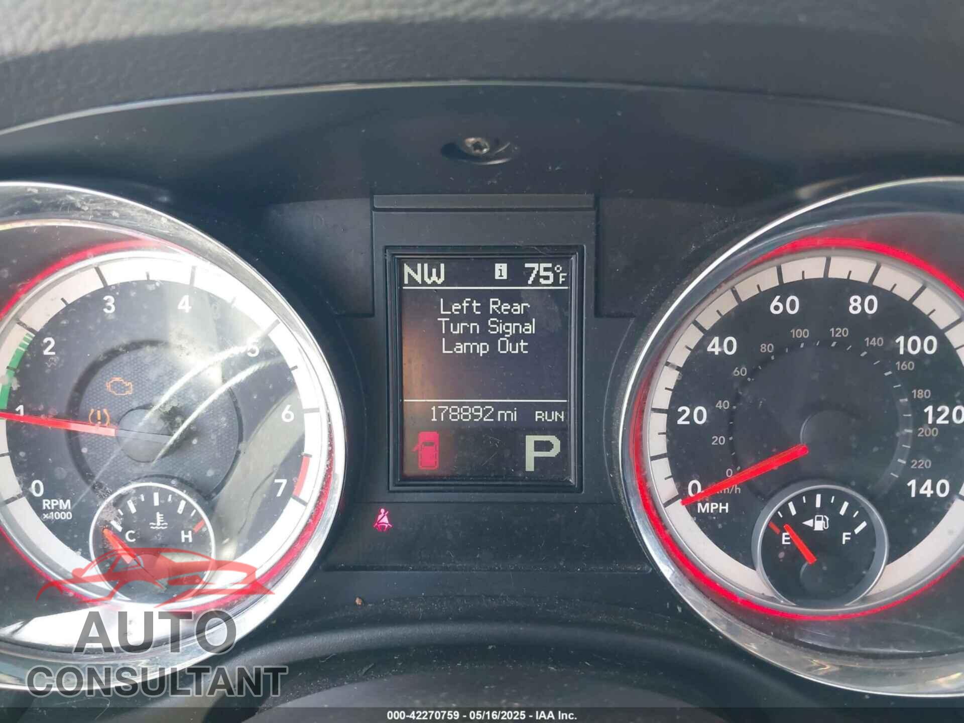 DODGE DURANGO 2013 - 1C4RDHAG5DC662120