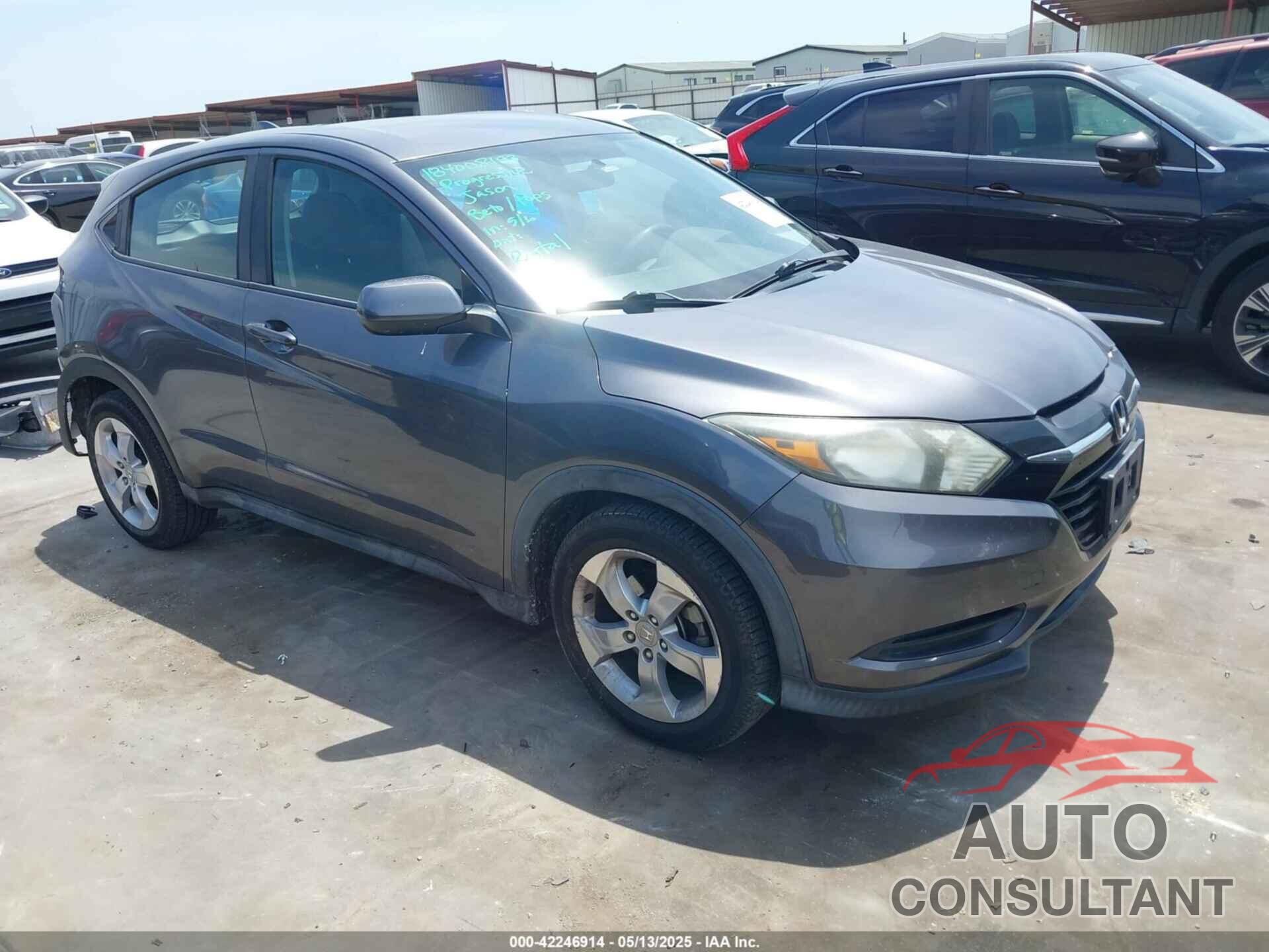 HONDA HR-V 2016 - 3CZRU5G38GM704036