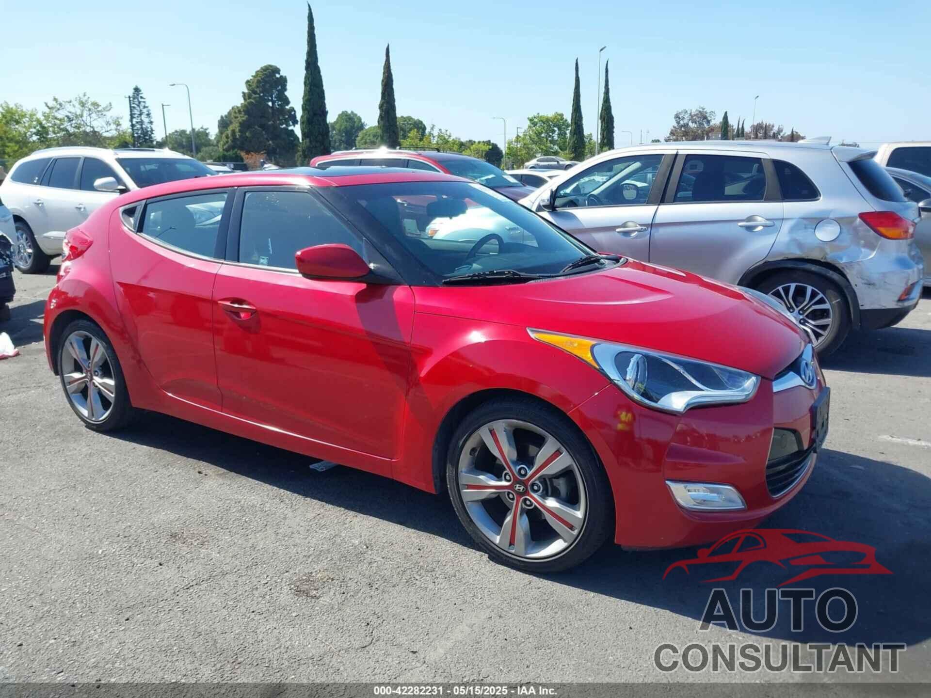 HYUNDAI VELOSTER 2016 - KMHTC6AD0GU270563
