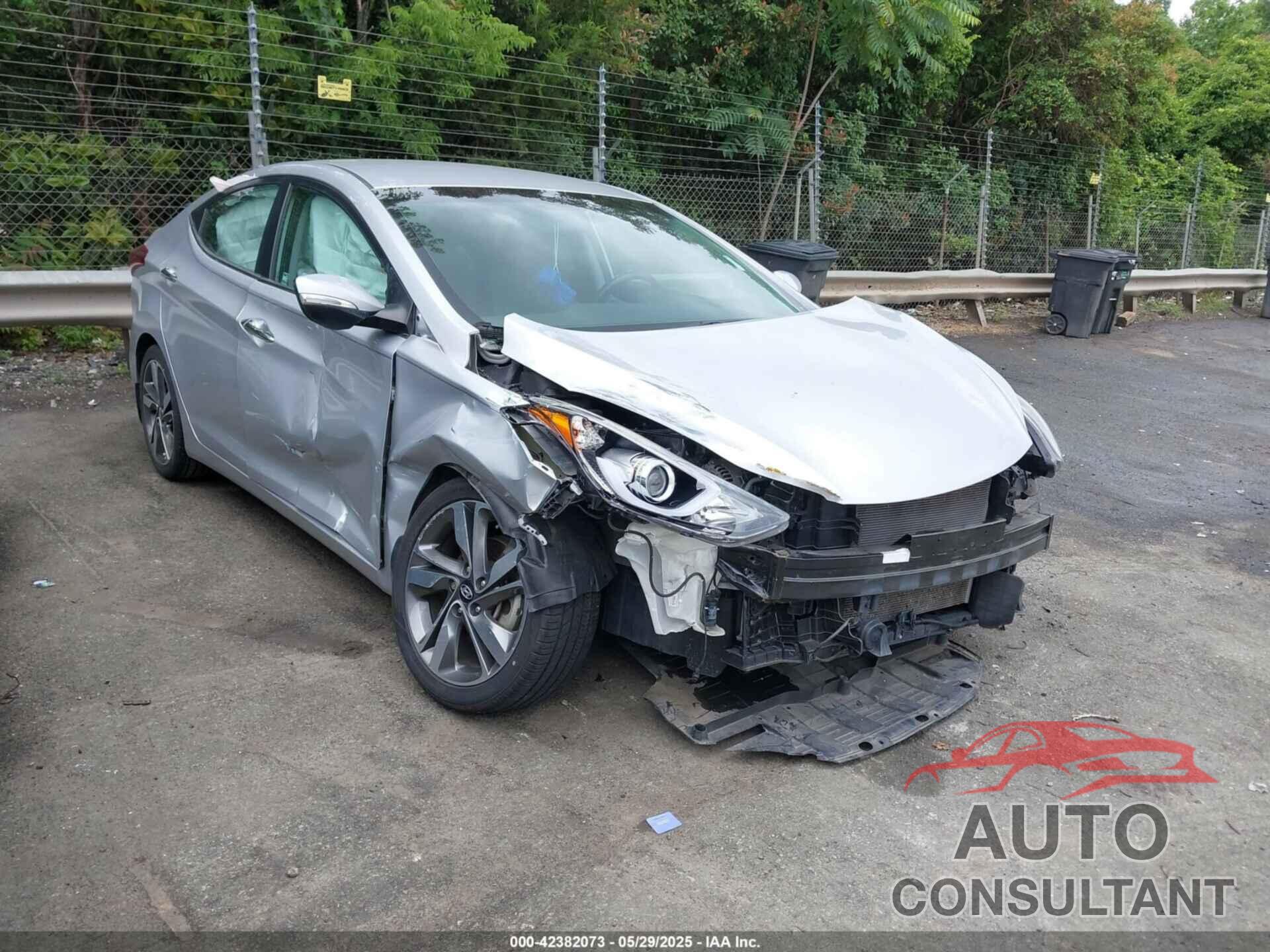 HYUNDAI ELANTRA 2014 - 5NPDH4AE6EH509290