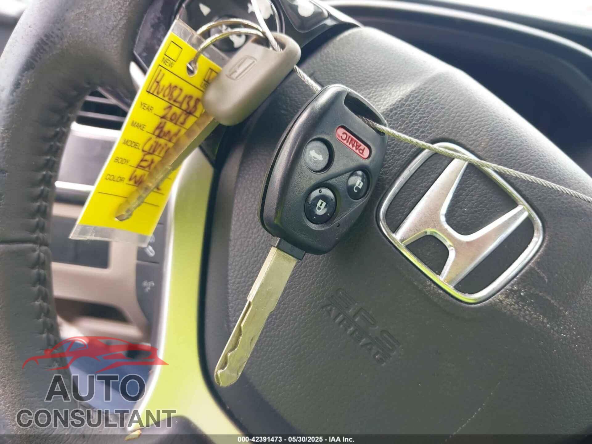 HONDA CIVIC 2013 - 19XFB2F94DE082138