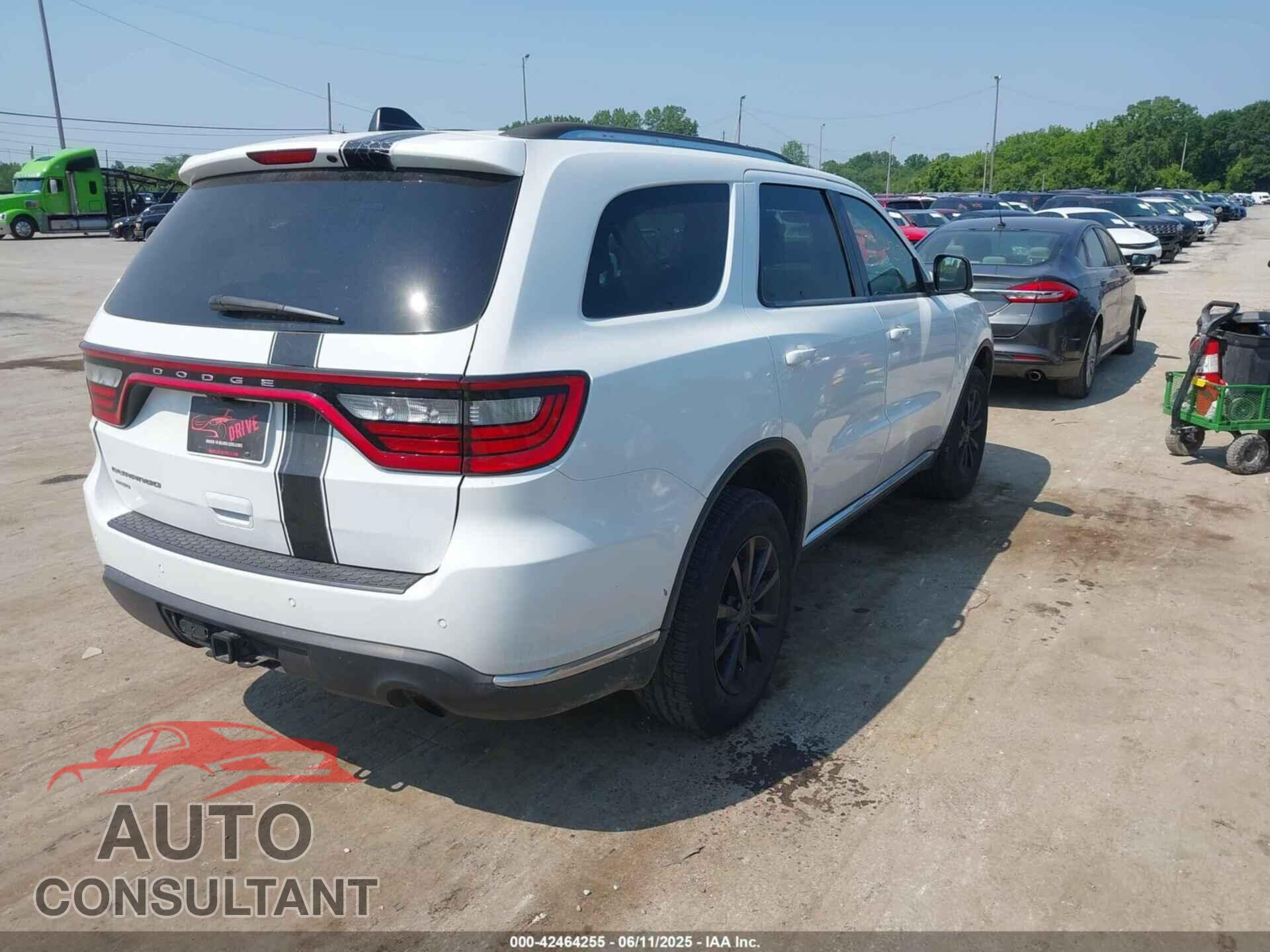 DODGE DURANGO 2017 - 1C4RDJAG4HC611804